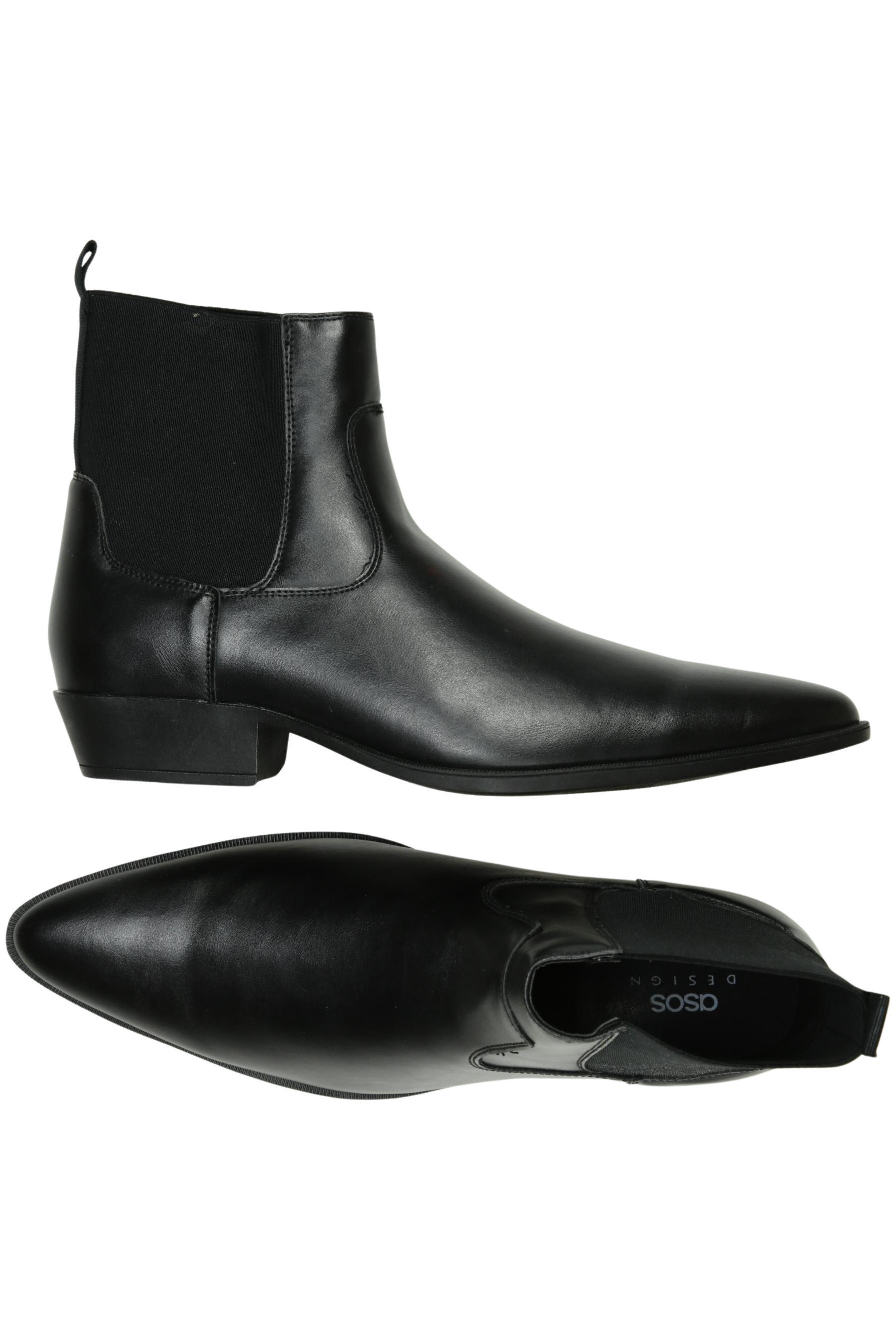 

asos Herren Stiefel, schwarz, Gr. 43