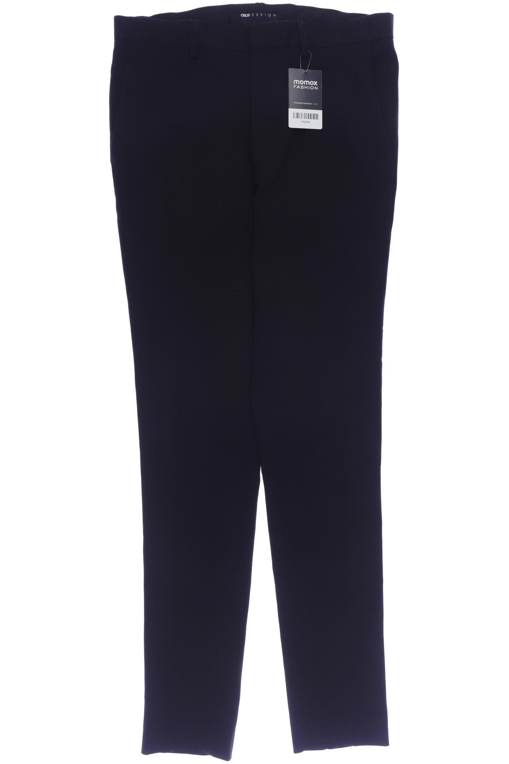 

asos Herren Stoffhose, schwarz, Gr. 32