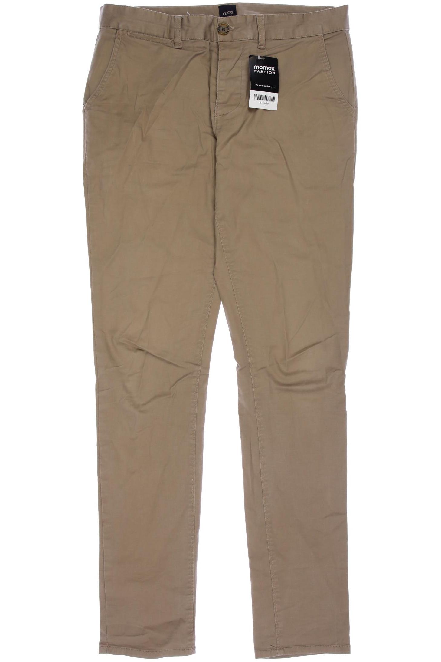 

asos Herren Stoffhose, beige, Gr. 31