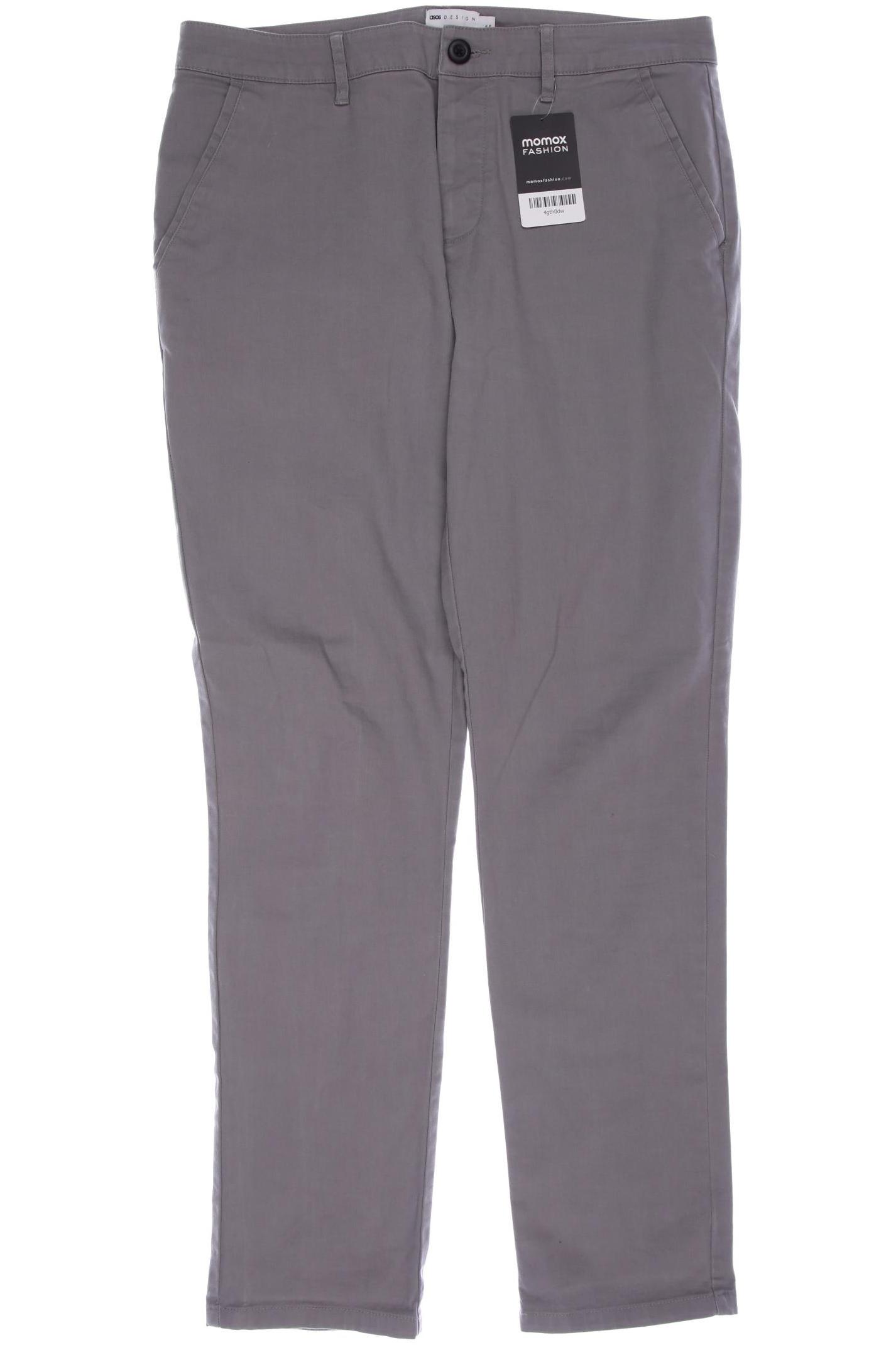 

asos Herren Stoffhose, grau, Gr. 50