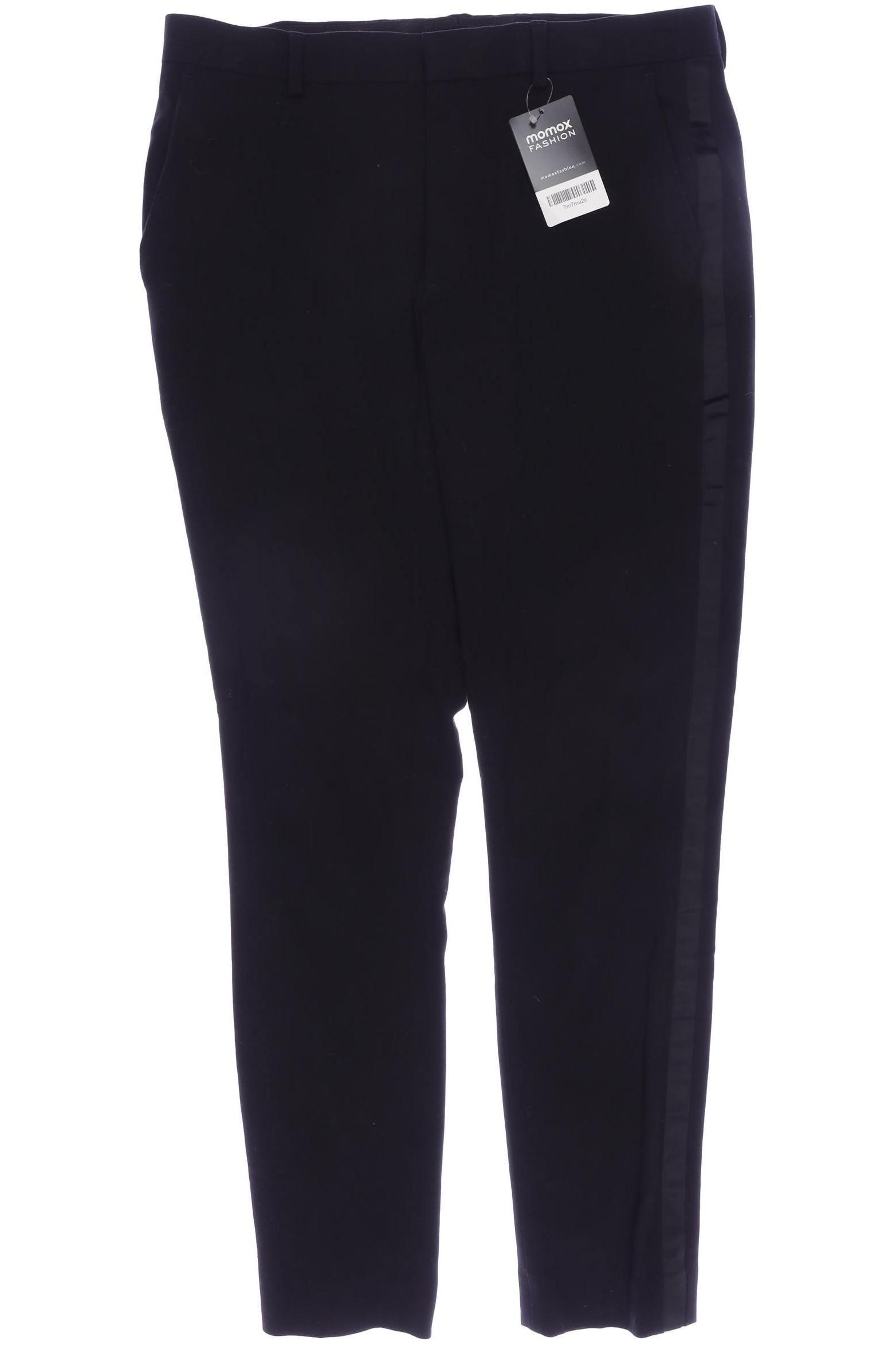 

asos Herren Stoffhose, schwarz, Gr. 32