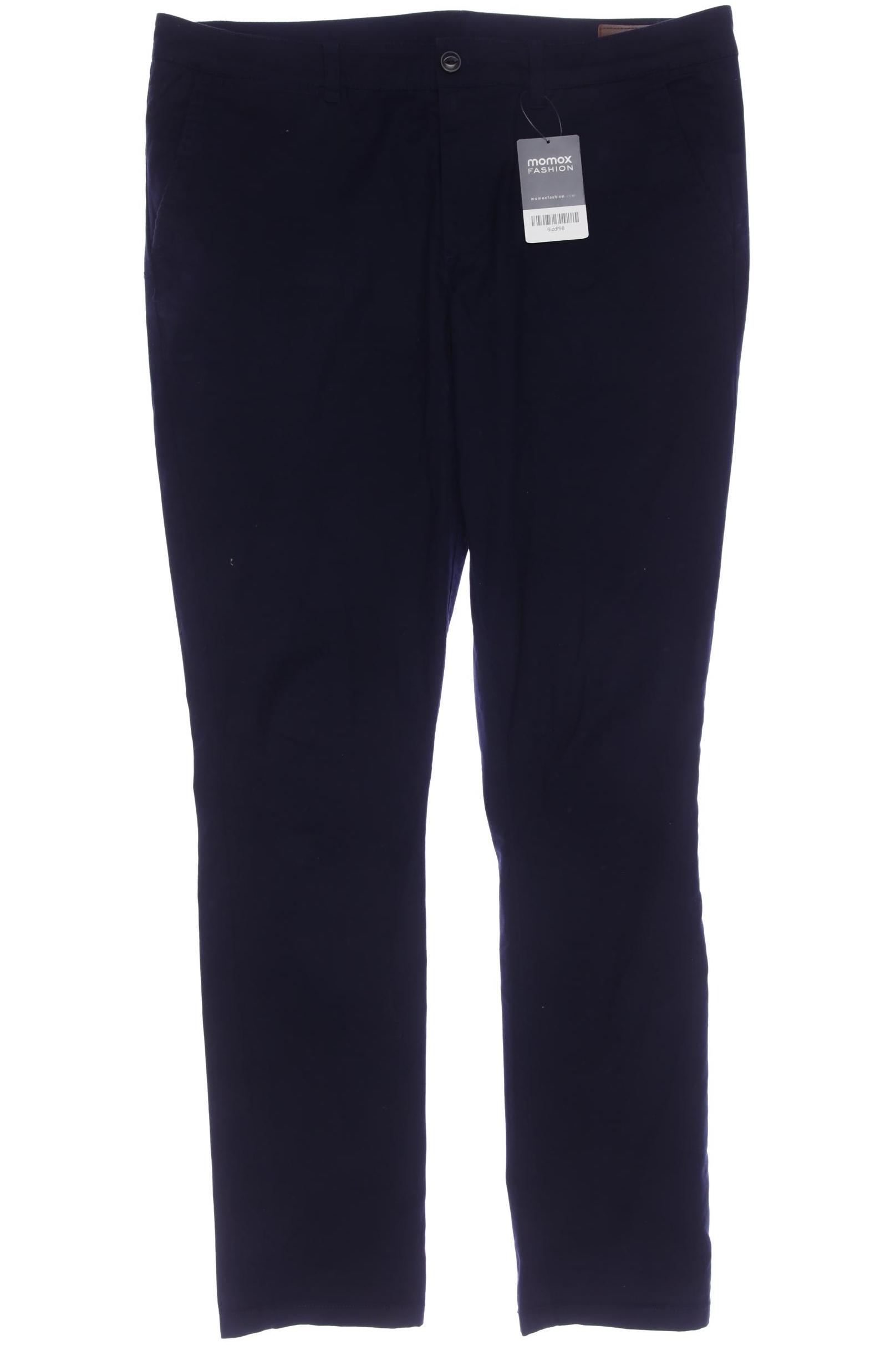 

asos Herren Stoffhose, marineblau, Gr. 34