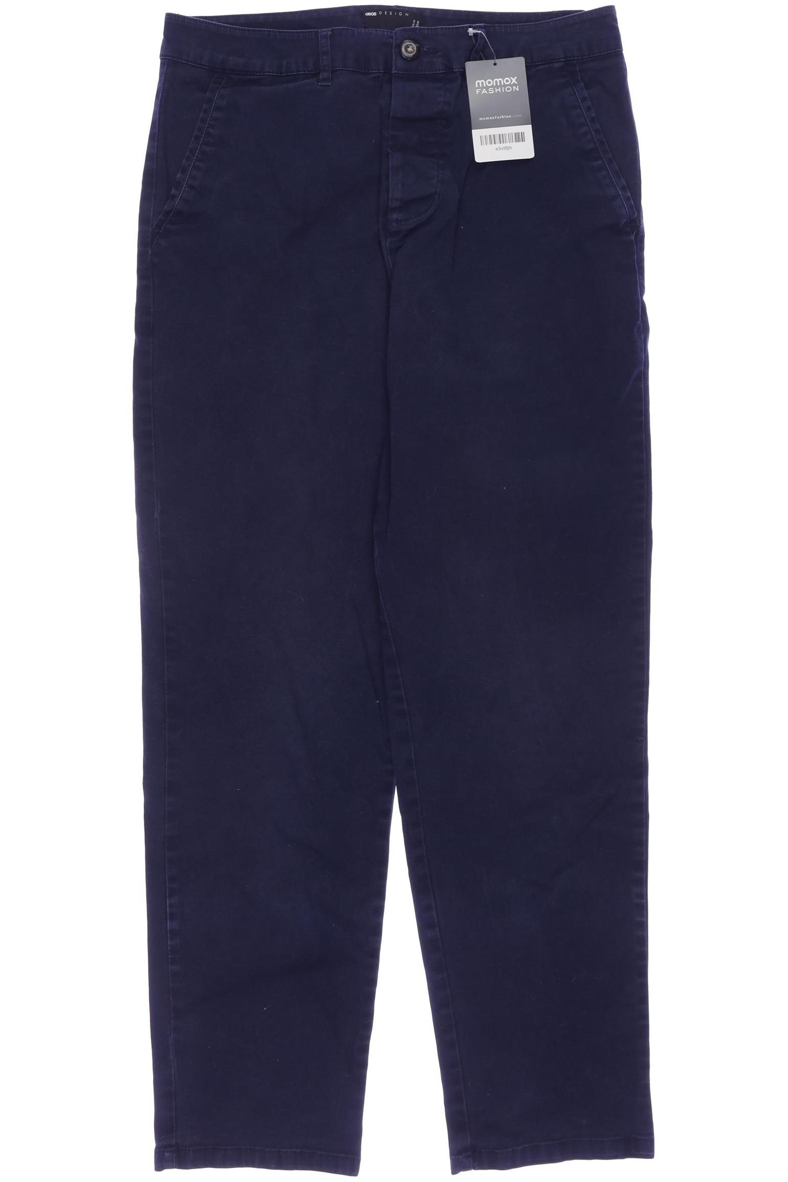 

asos Herren Stoffhose, marineblau, Gr. 31