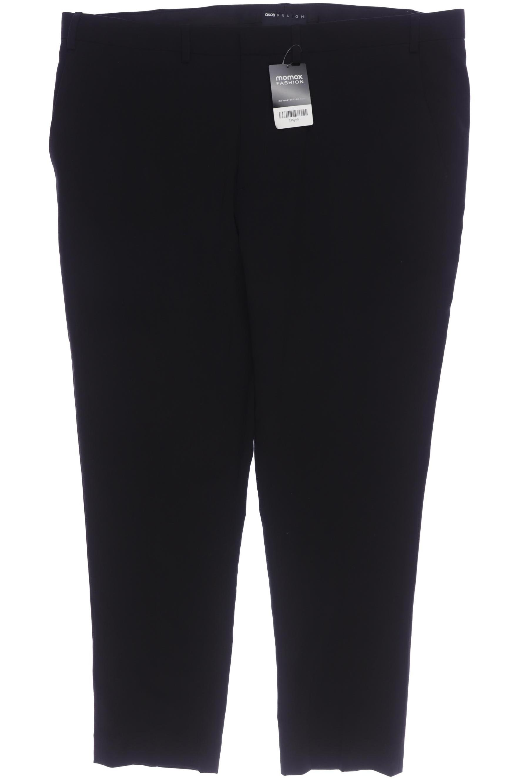 

asos Herren Stoffhose, schwarz, Gr. 42