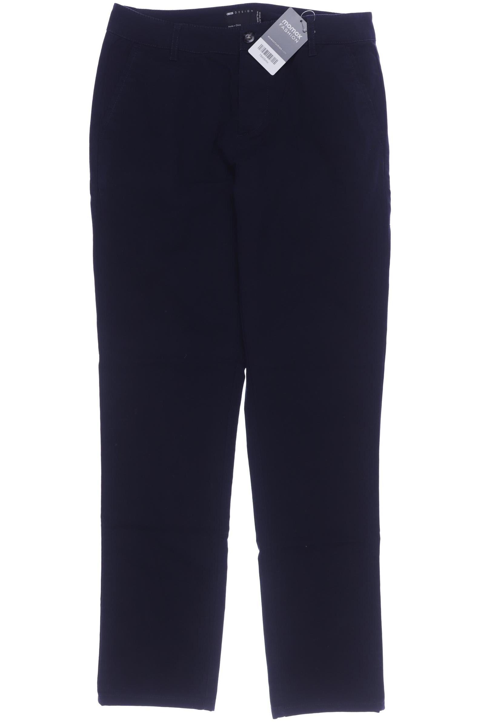 

asos Herren Stoffhose, marineblau, Gr. 30
