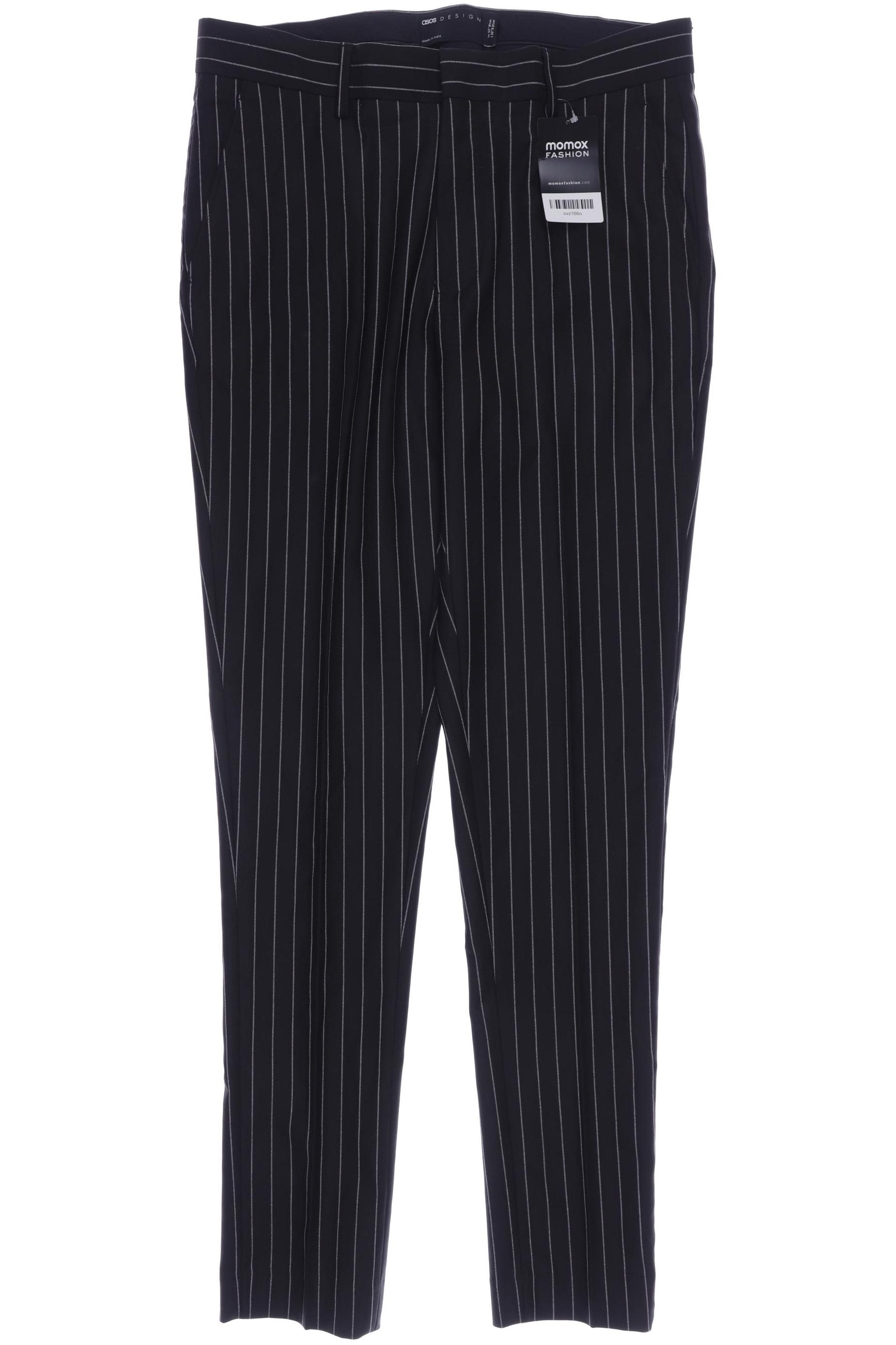 

asos Herren Stoffhose, schwarz