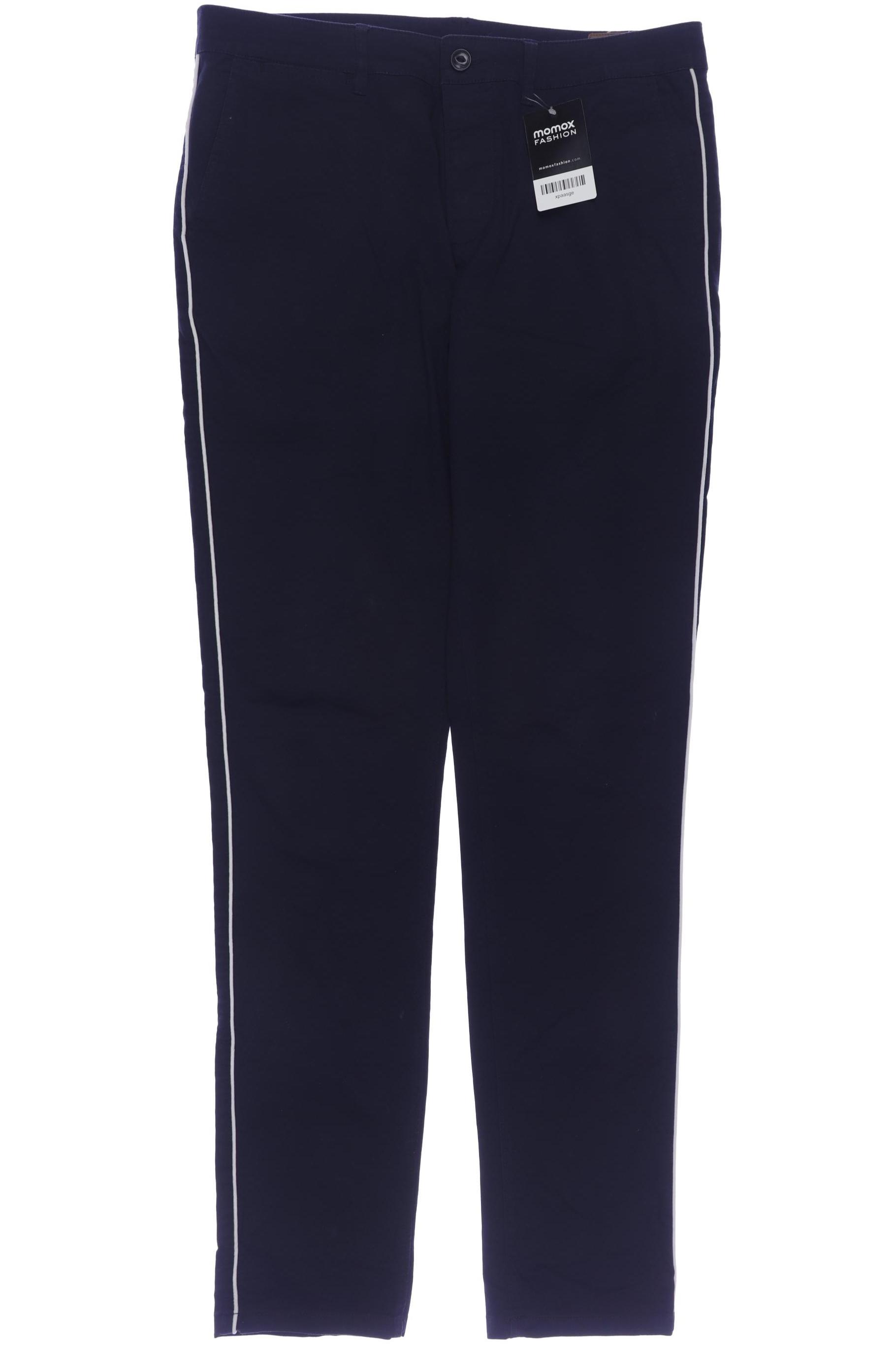 

asos Herren Stoffhose, marineblau, Gr. 34