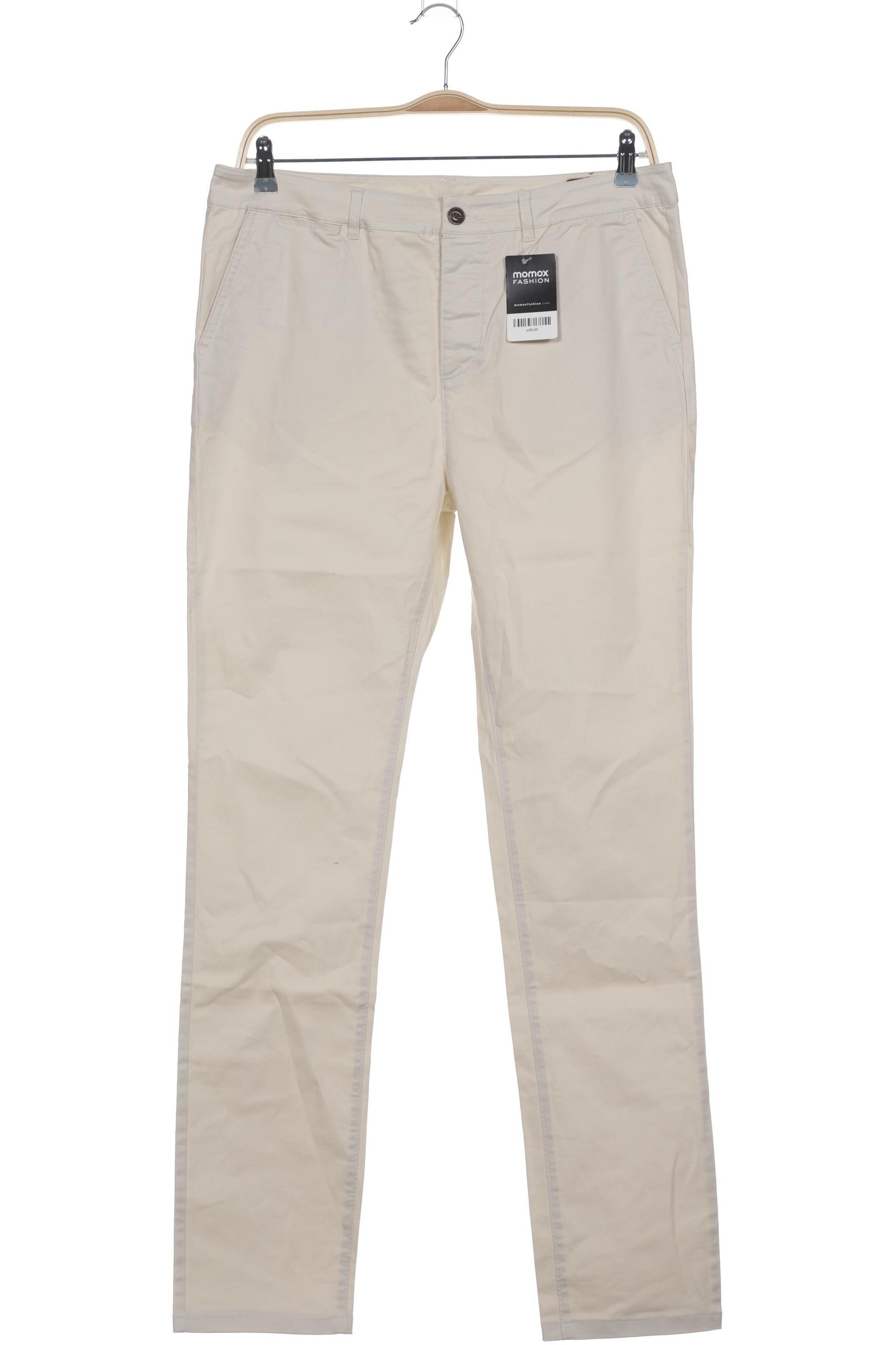 

asos Herren Stoffhose, cremeweiß, Gr. 34