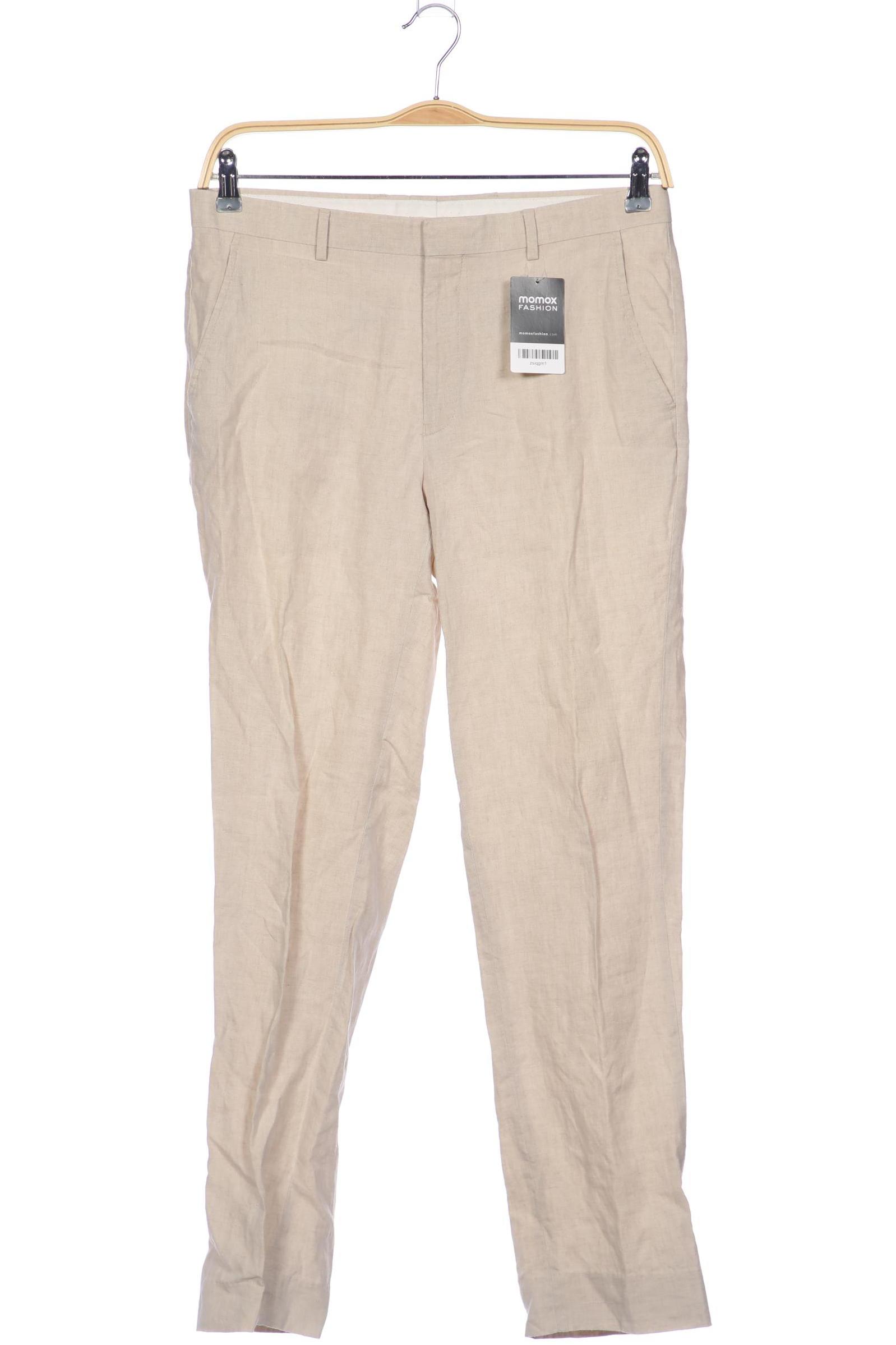 

asos Herren Stoffhose, cremeweiß, Gr. 33
