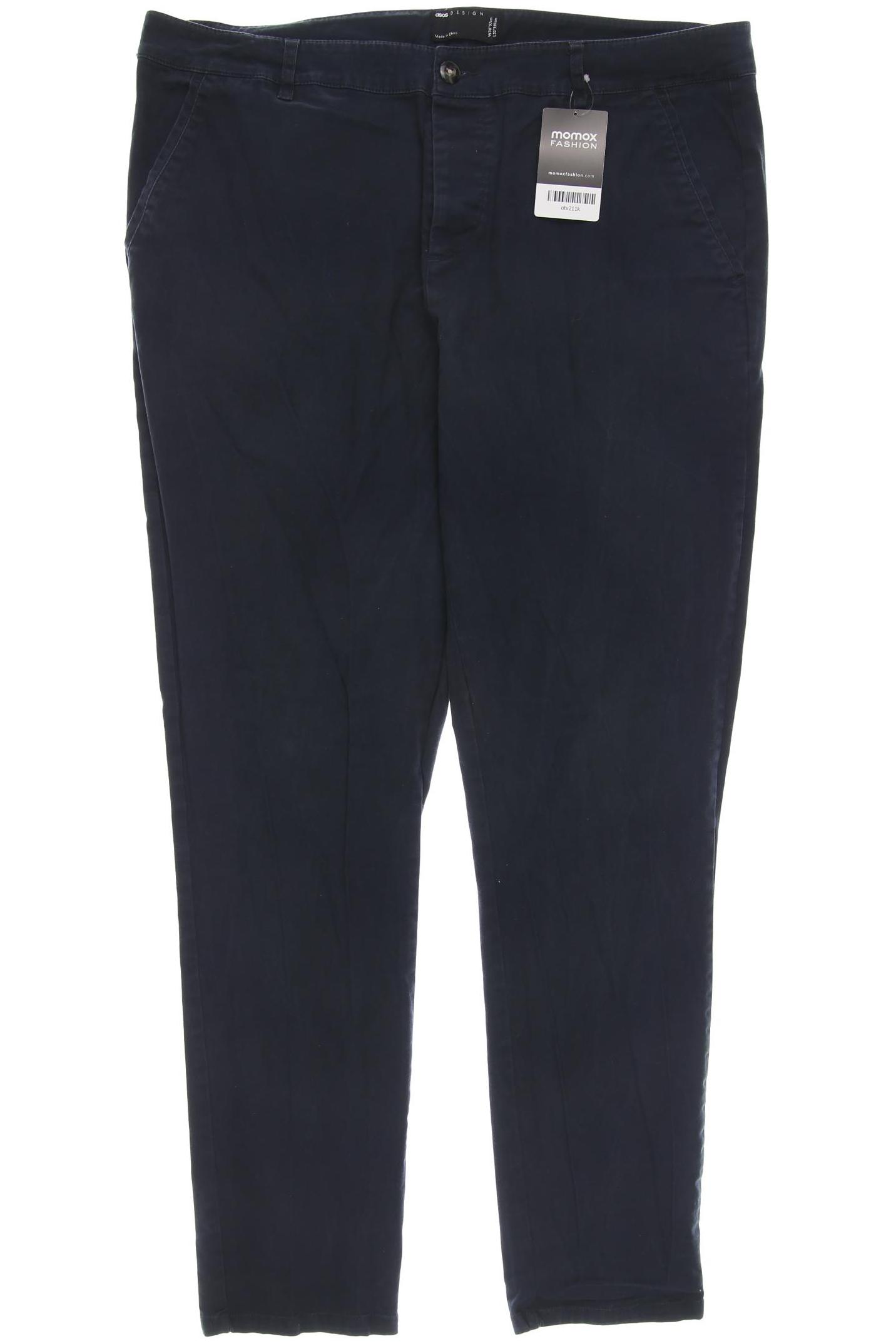 

asos Herren Stoffhose, marineblau, Gr. 38
