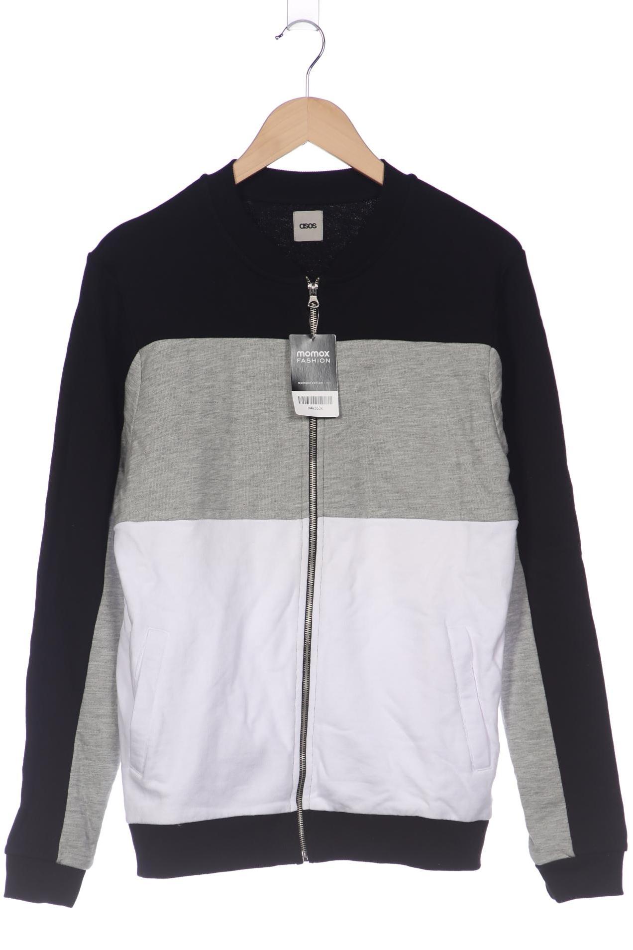 

asos Herren Sweatshirt, weiß, Gr. 48