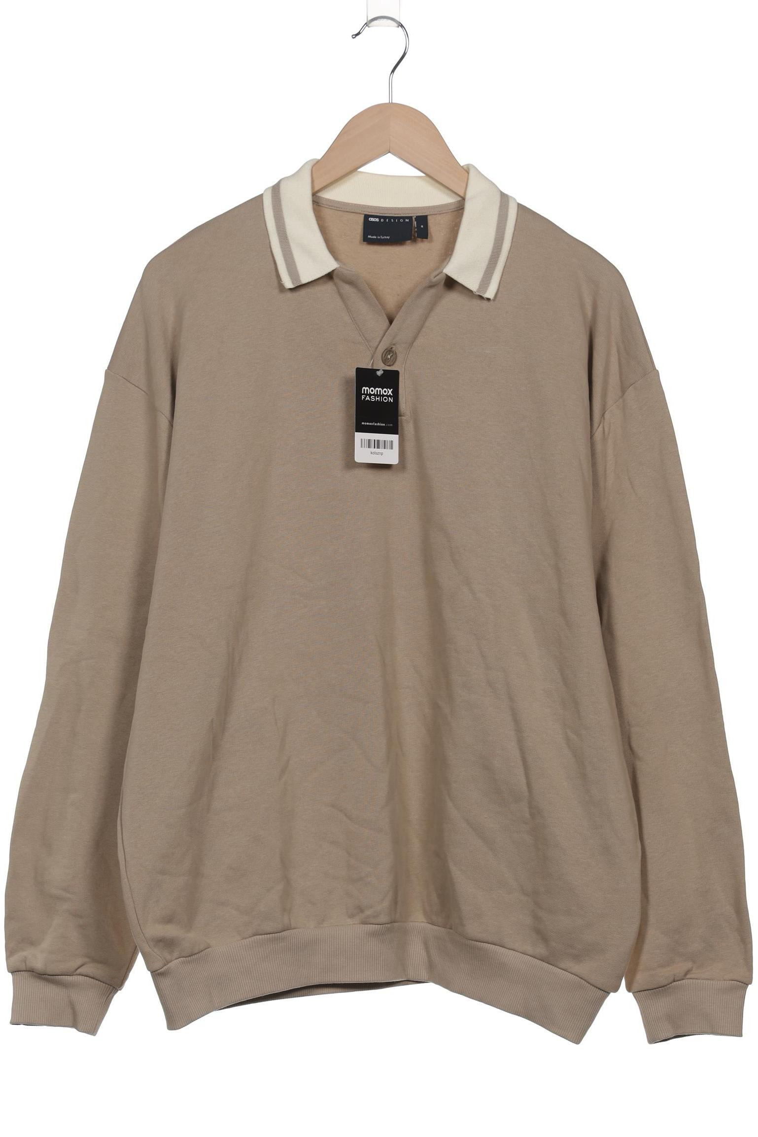 

asos Herren Sweatshirt, beige, Gr. 48
