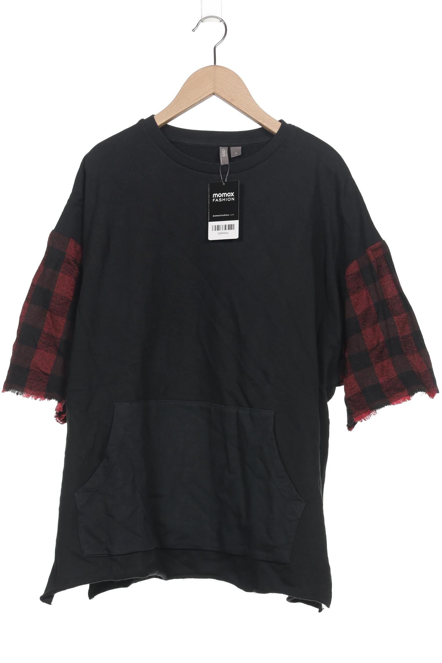 

asos Herren T-Shirt, schwarz, Gr. 48