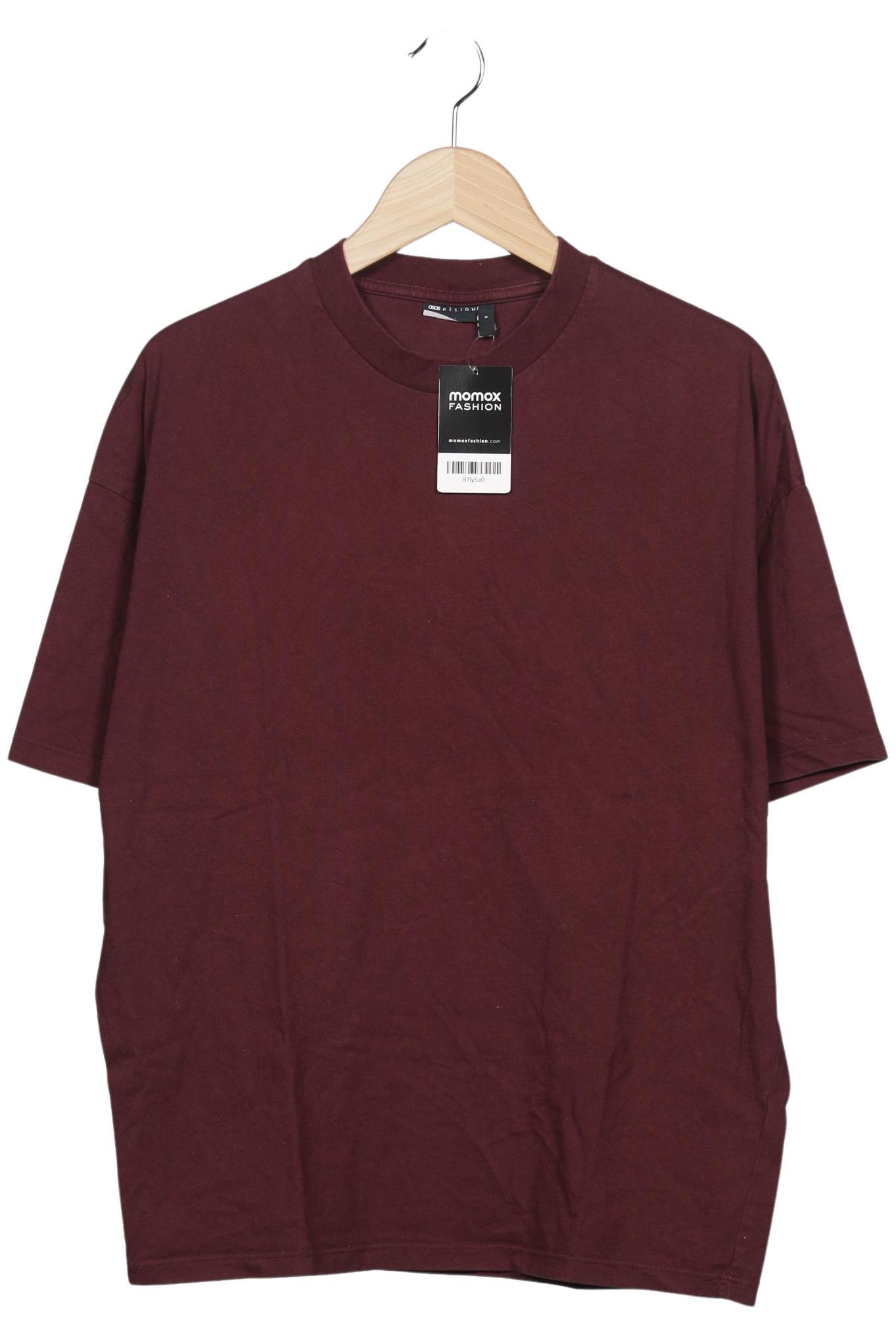 

asos Herren T-Shirt, bordeaux, Gr. 46
