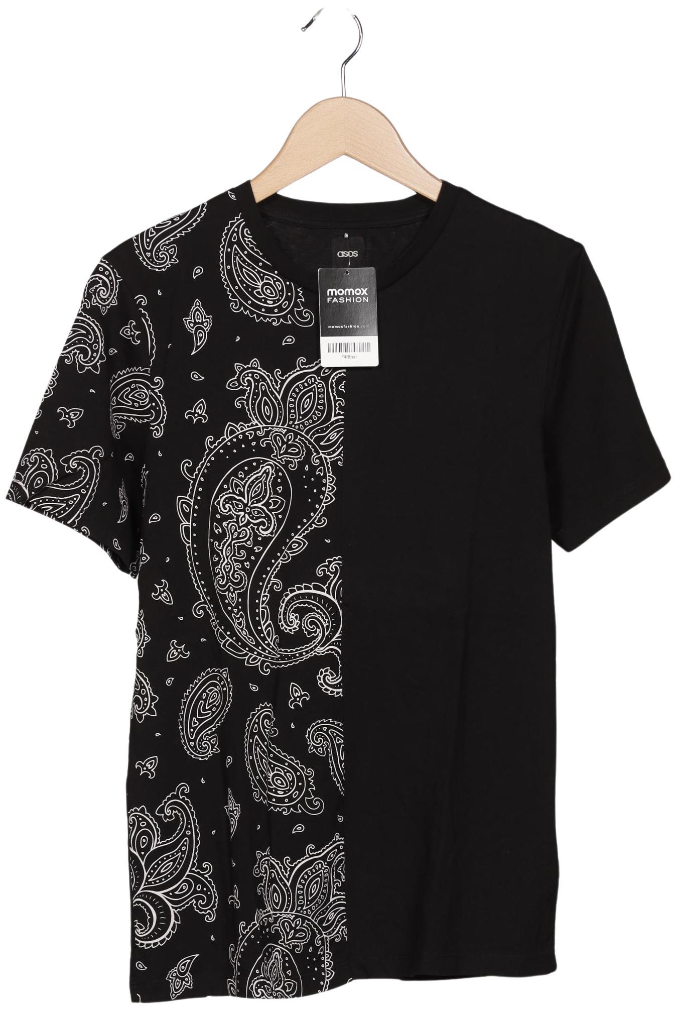 

asos Herren T-Shirt, schwarz, Gr. 46