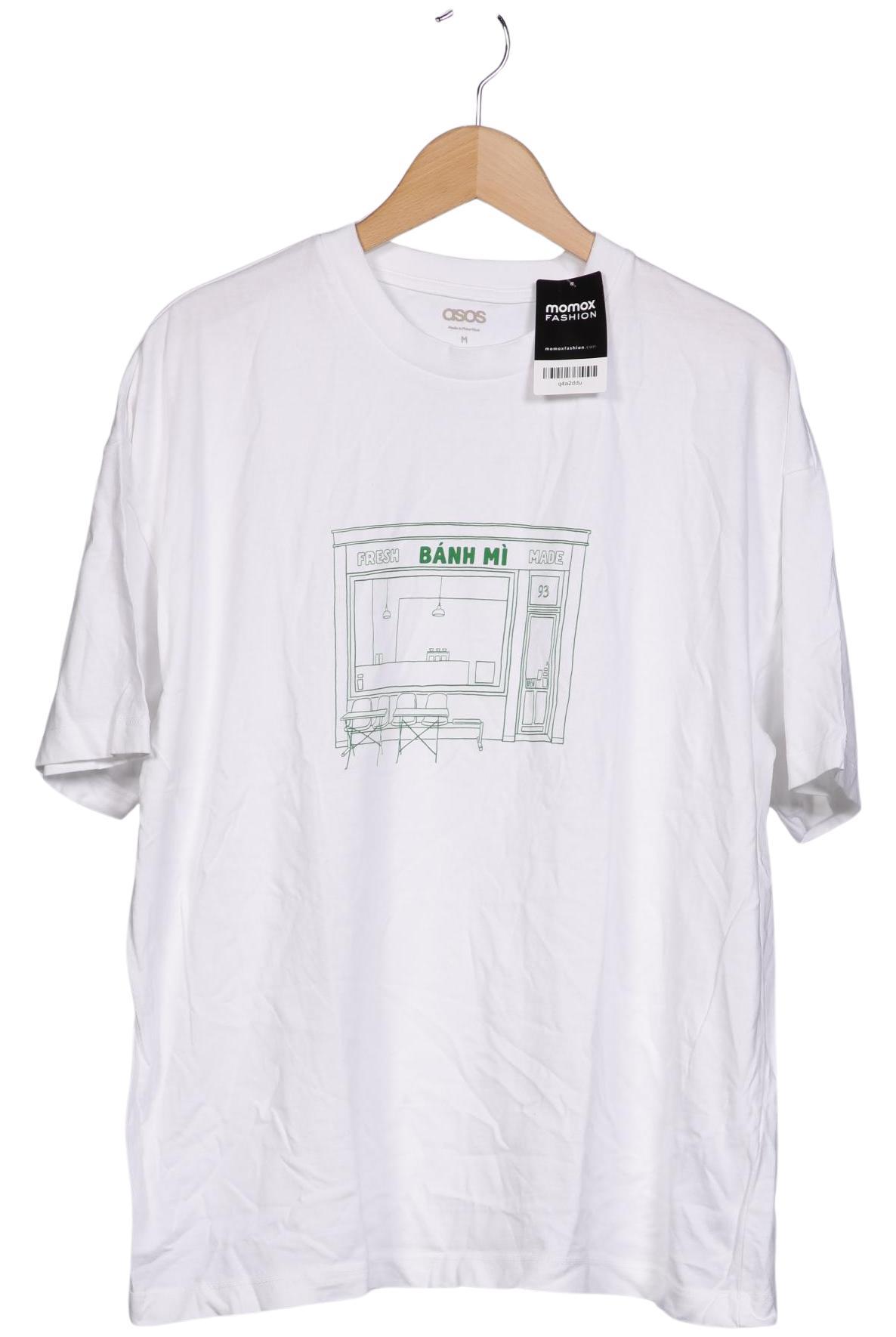 

asos Herren T-Shirt, weiß, Gr. 48