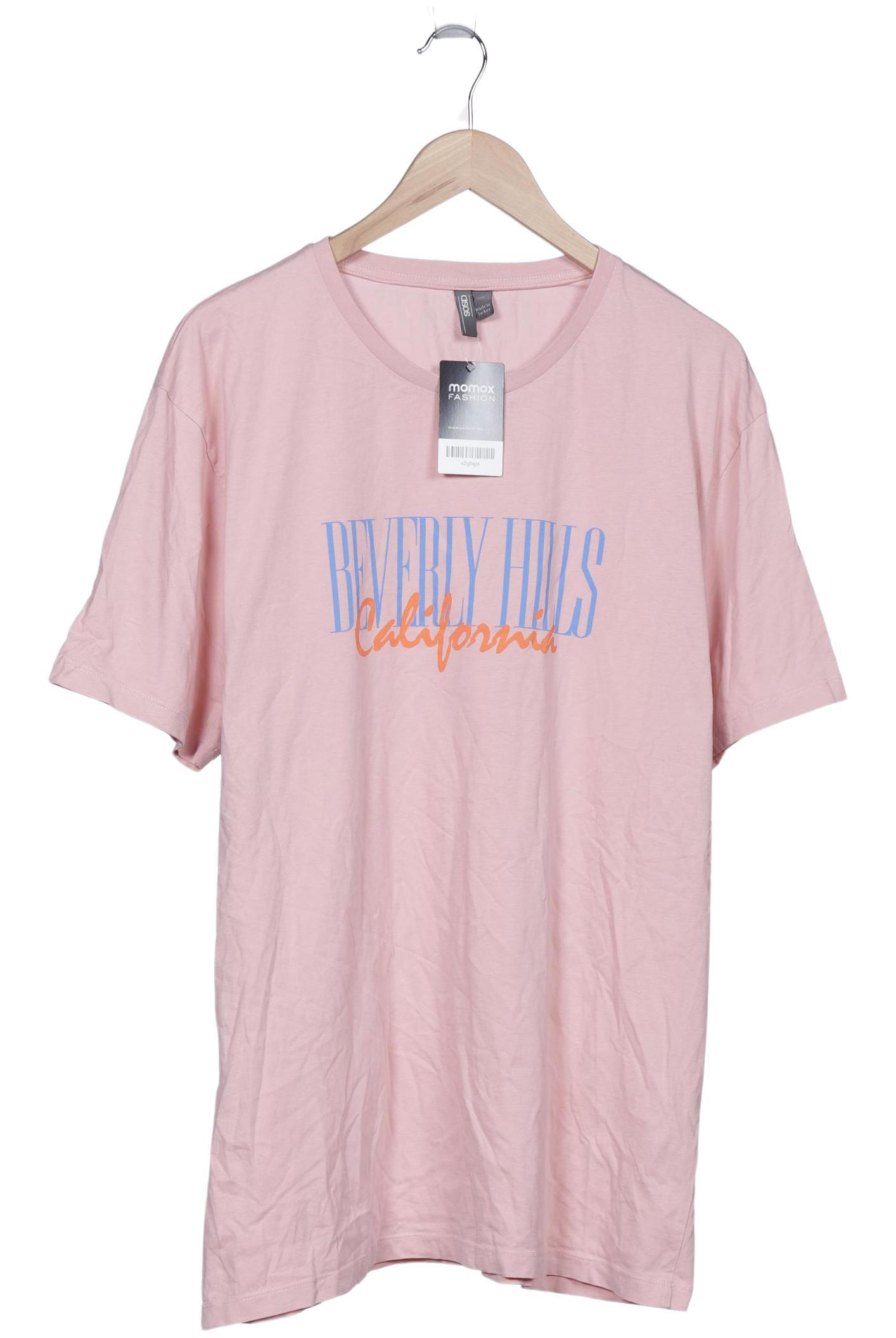 

asos Herren T-Shirt, pink, Gr. 56