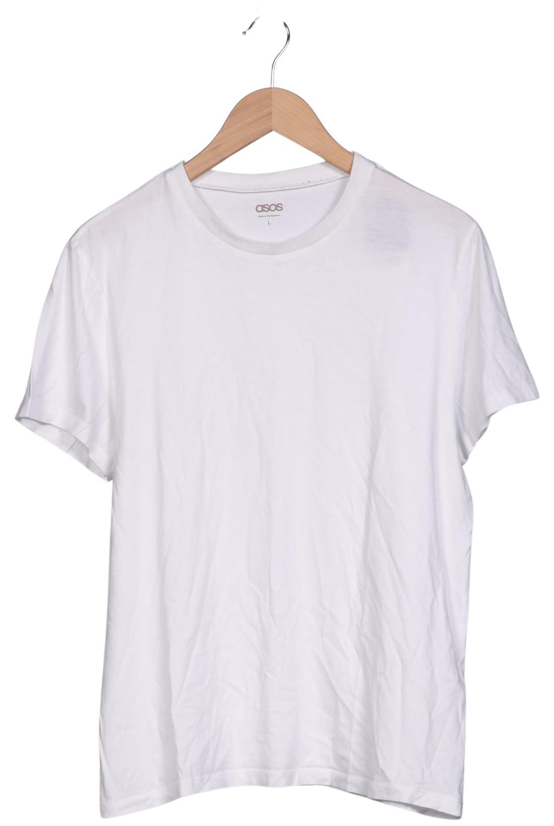 

asos Herren T-Shirt, weiß, Gr. 52