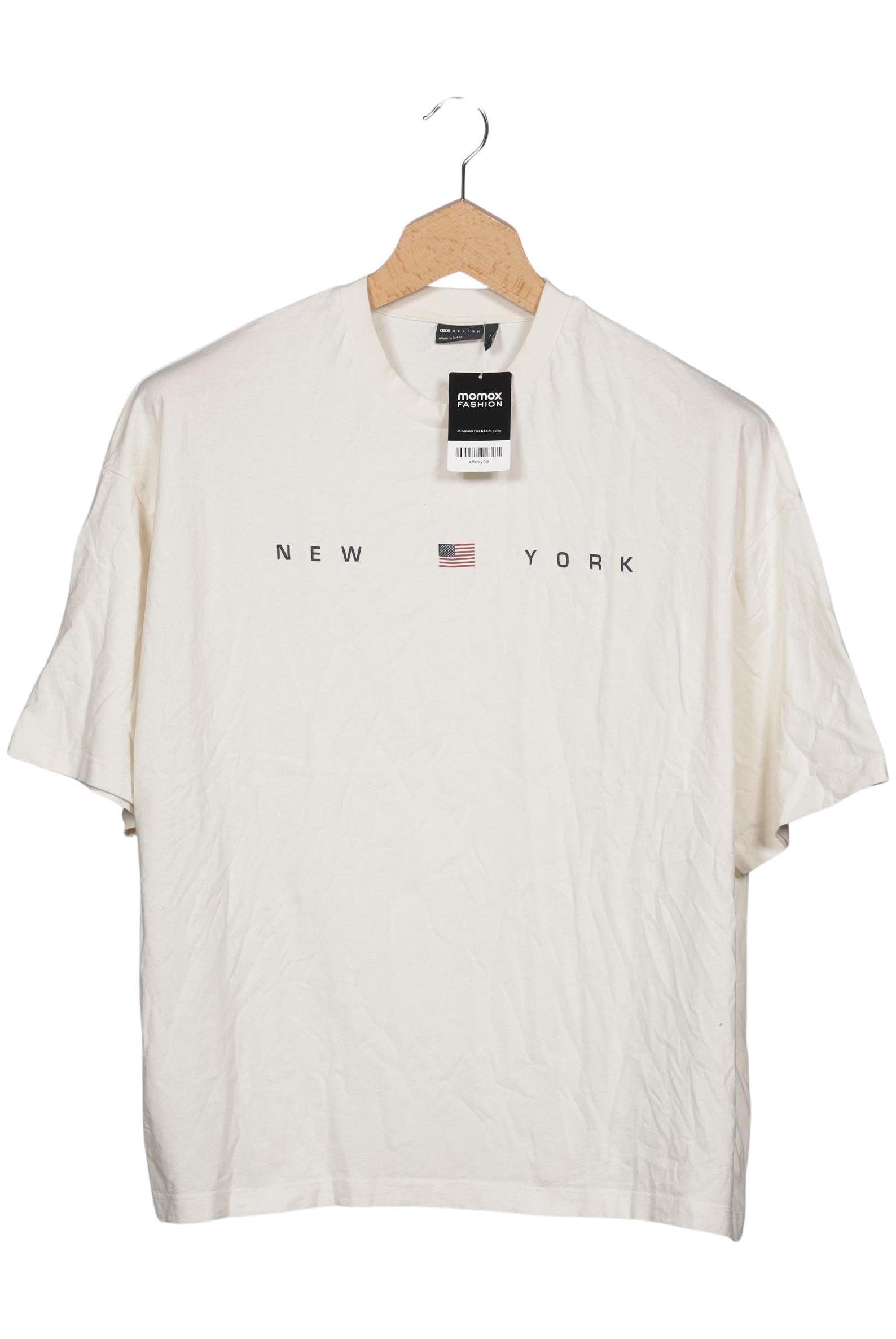 

asos Herren T-Shirt, cremeweiß, Gr. 52