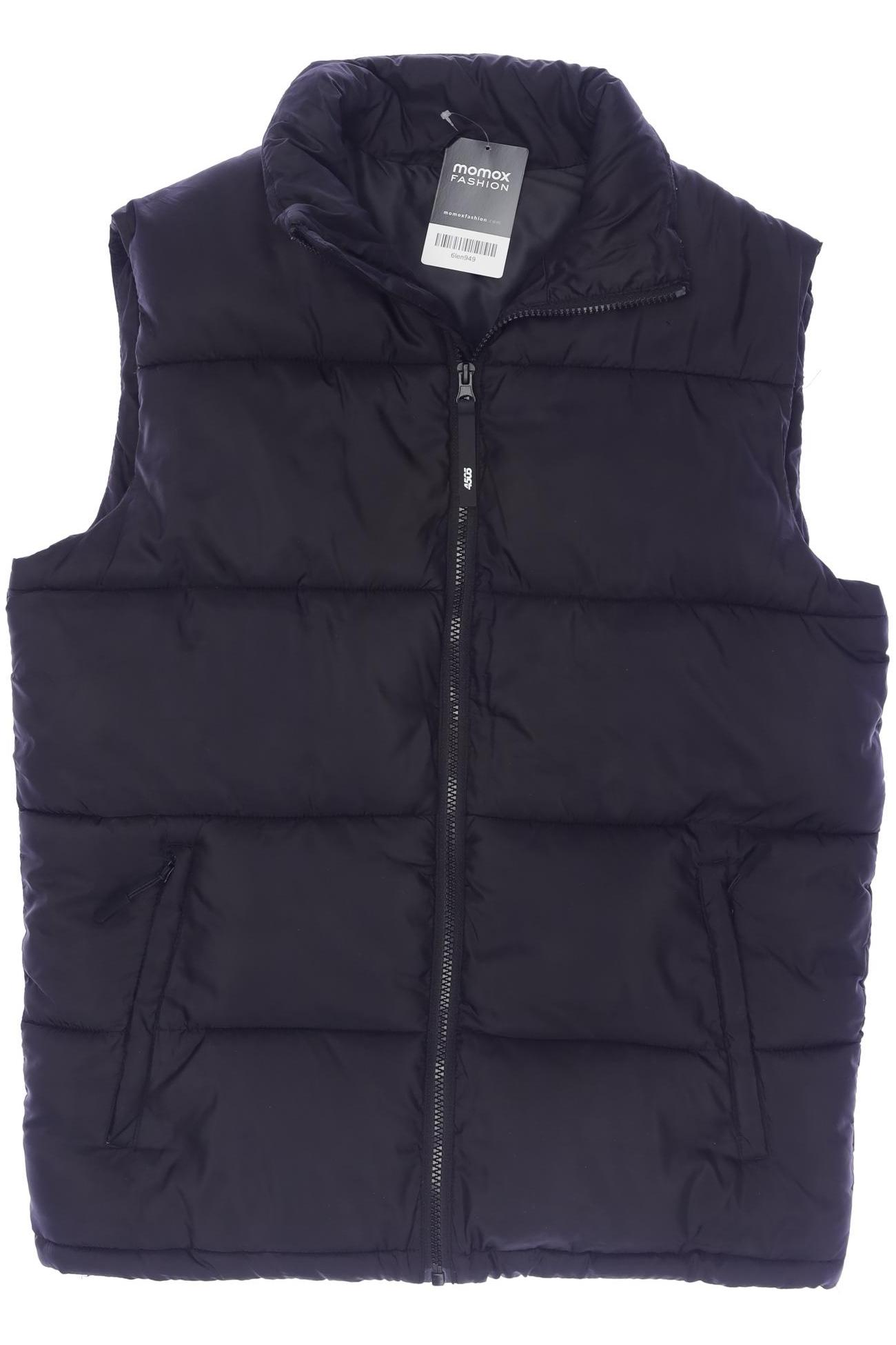 

asos Herren Weste, schwarz, Gr. 46