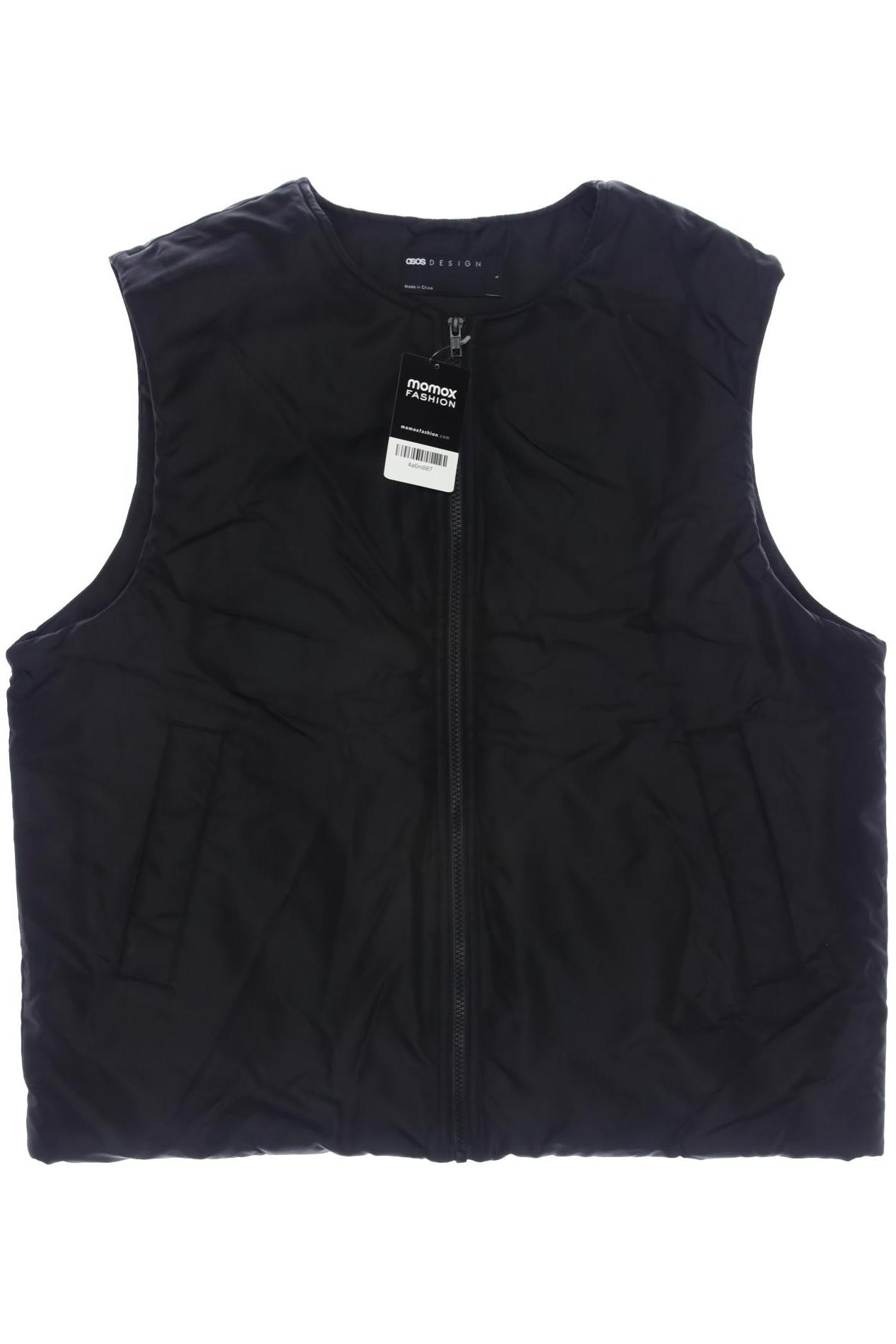 

asos Herren Weste, schwarz, Gr. 52