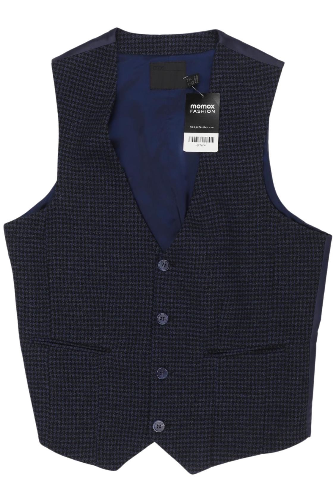 

asos Herren Weste, marineblau, Gr. 50