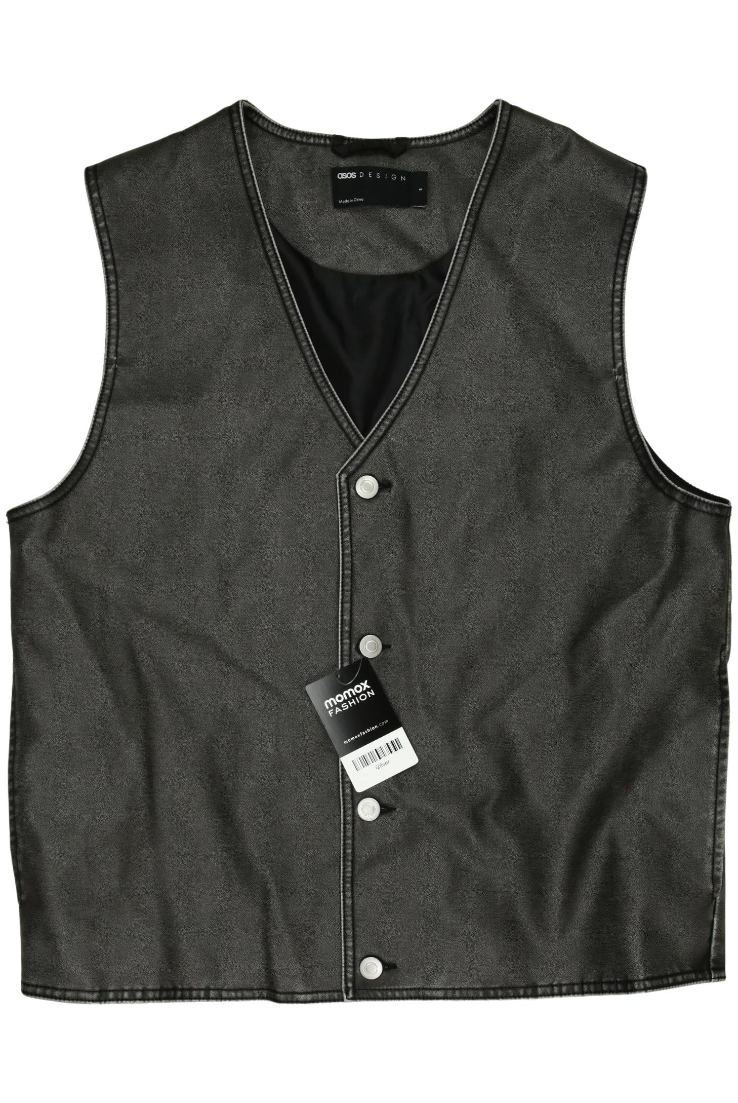 

asos Herren Weste, grau, Gr. 46