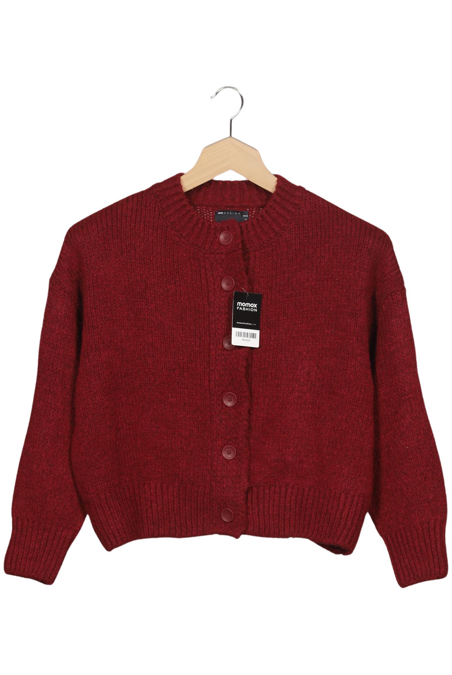 

asos Maternity Damen Strickjacke, rot, Gr. 42