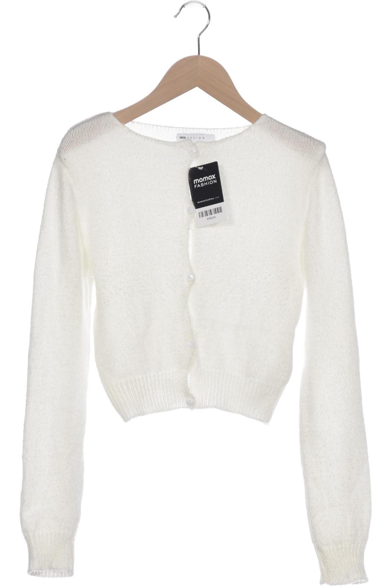 

Asos Petite Damen Strickjacke, cremeweiß, Gr. 36
