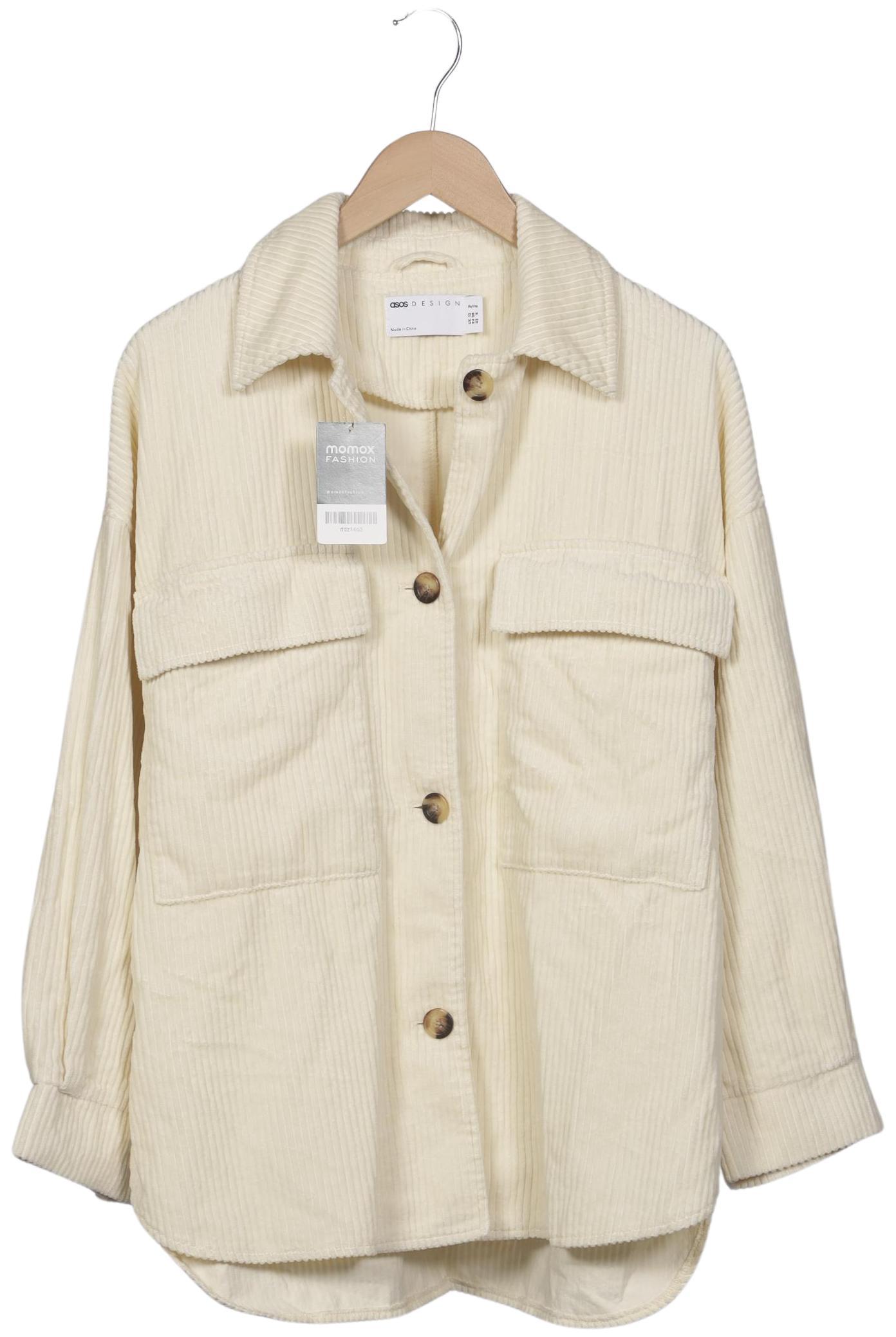 

Asos Petite Damen Jacke, cremeweiß, Gr. 38