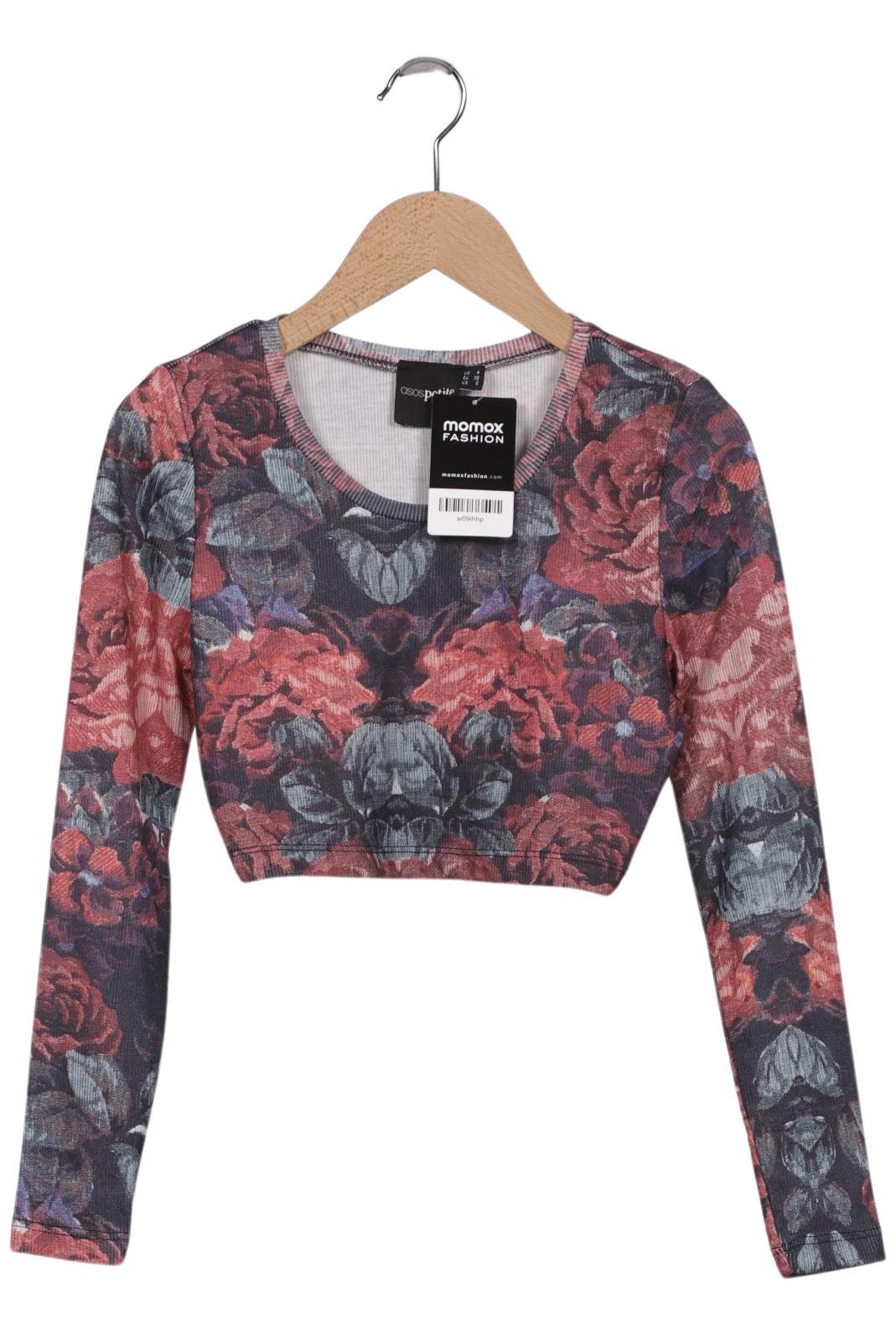 

Asos Petite Damen Langarmshirt, mehrfarbig, Gr. 32