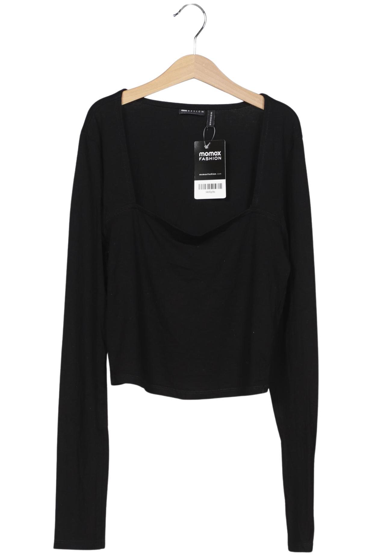 

Asos Tall Damen Langarmshirt, schwarz, Gr. 38