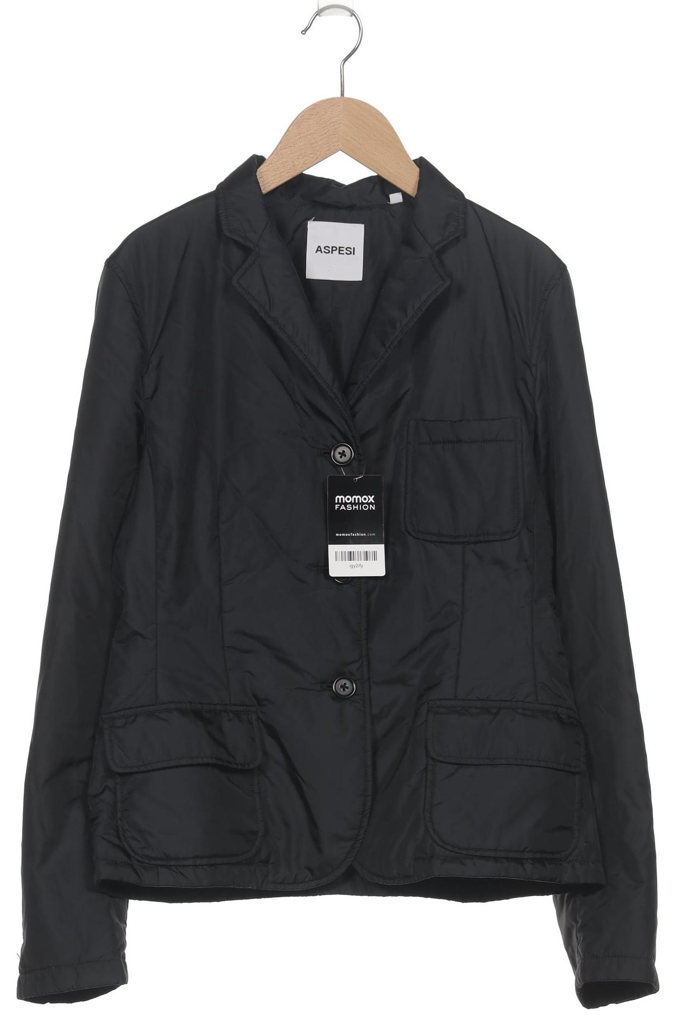 

Aspesi Damen Jacke, schwarz, Gr. 38