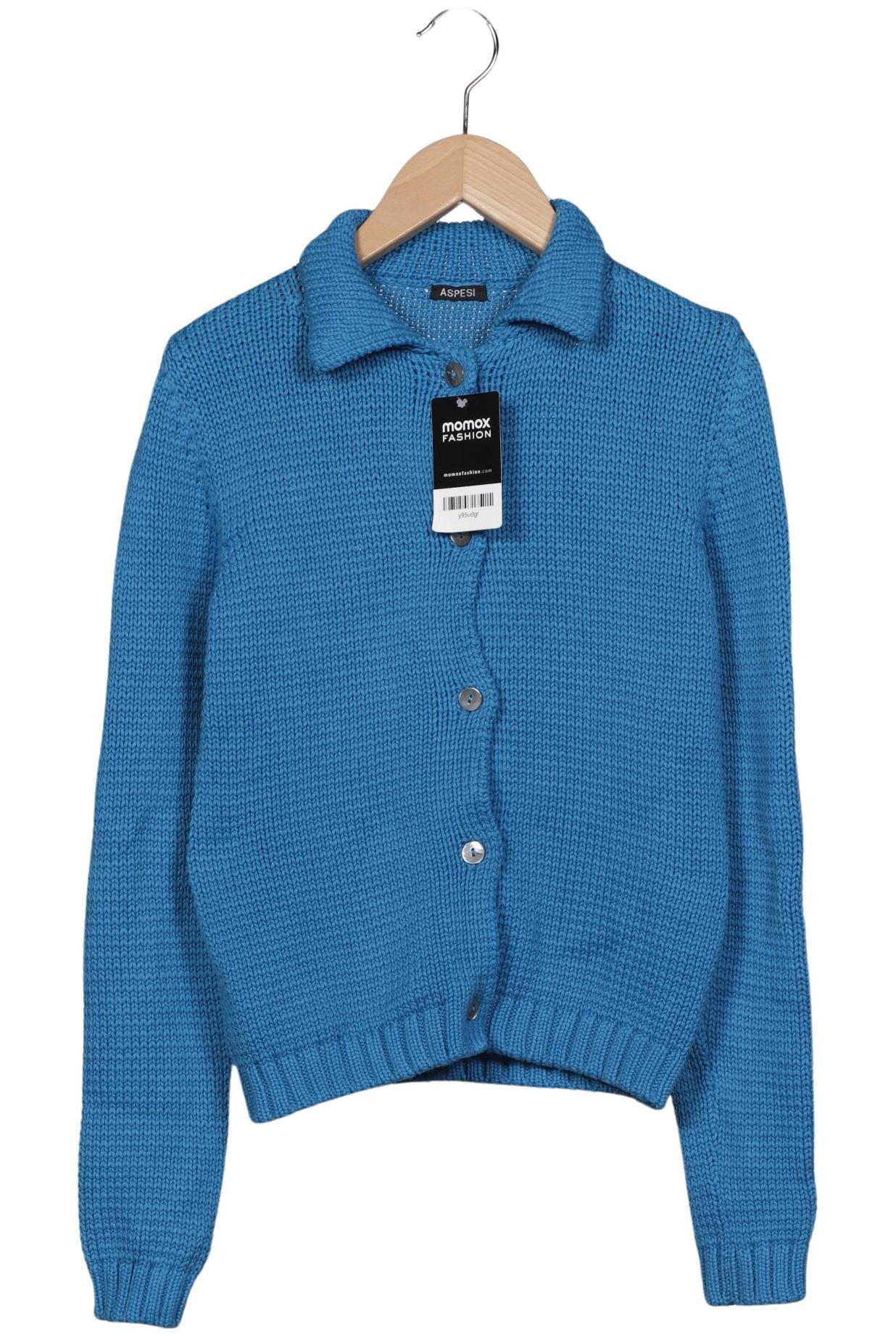 

Aspesi Damen Strickjacke, blau, Gr. 34