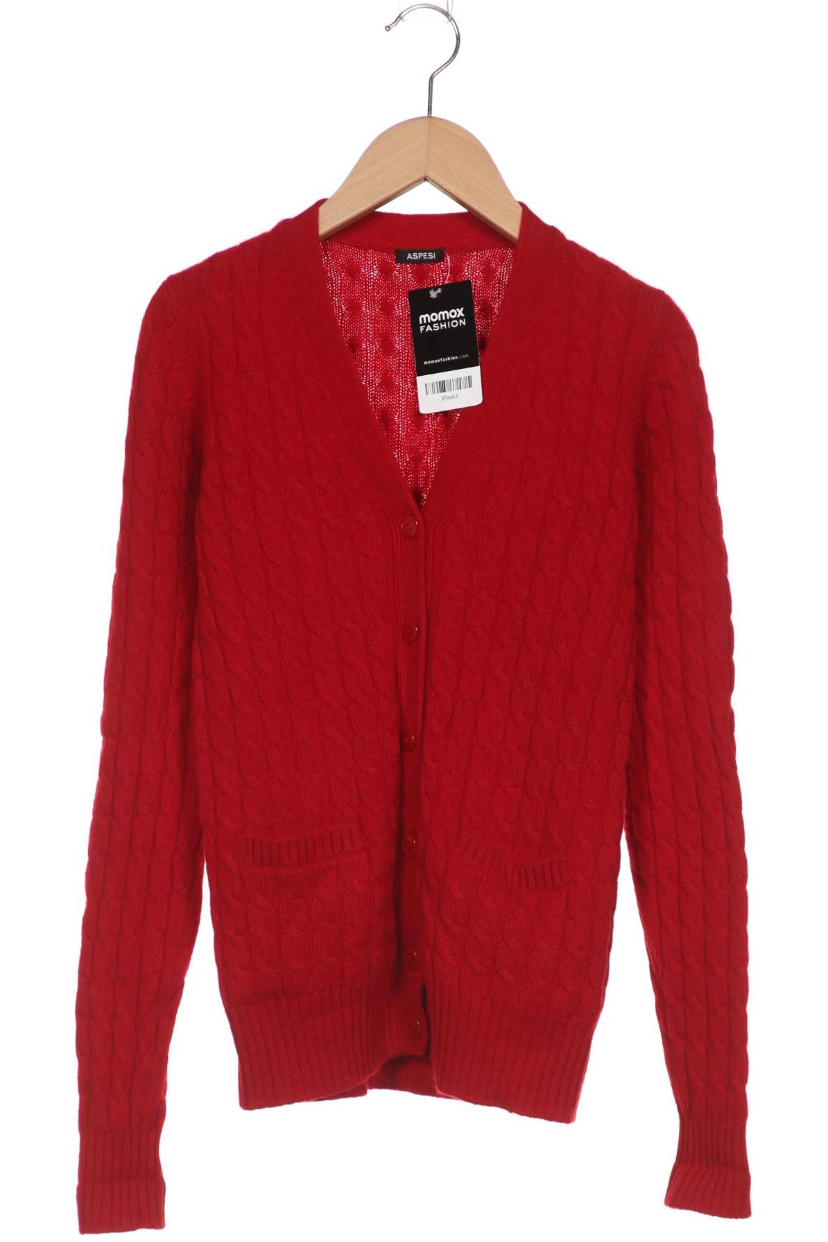 

Aspesi Damen Strickjacke, rot, Gr. 40
