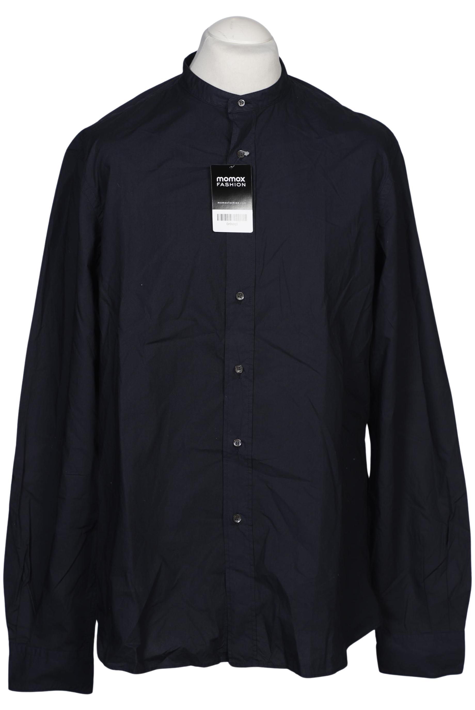 

Aspesi Herren Hemd, marineblau, Gr. 54