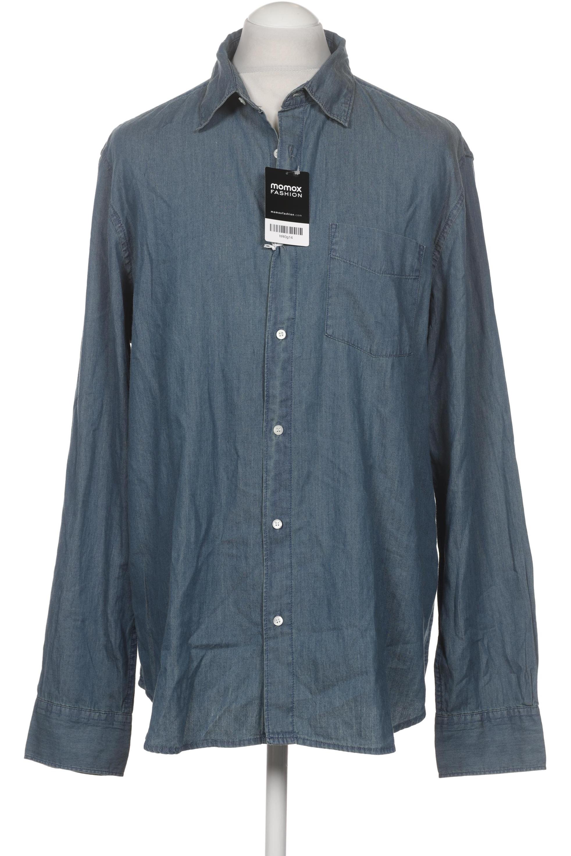 

Aspesi Herren Hemd, marineblau, Gr. 54