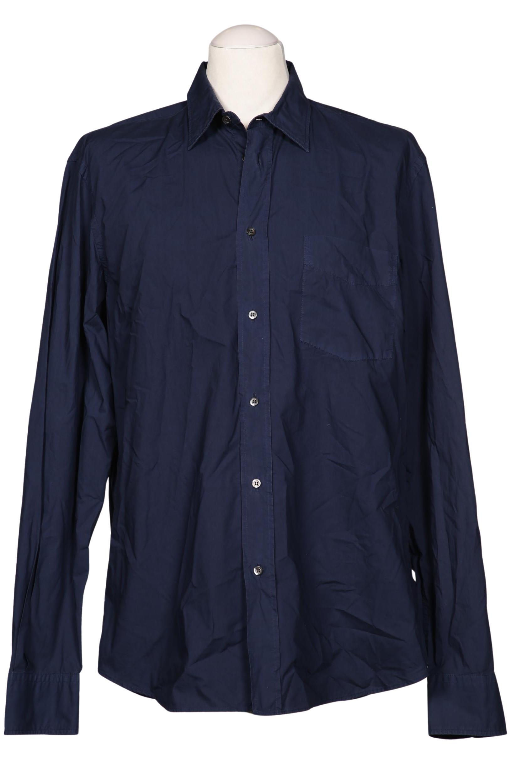 

Aspesi Herren Hemd, marineblau, Gr. 54