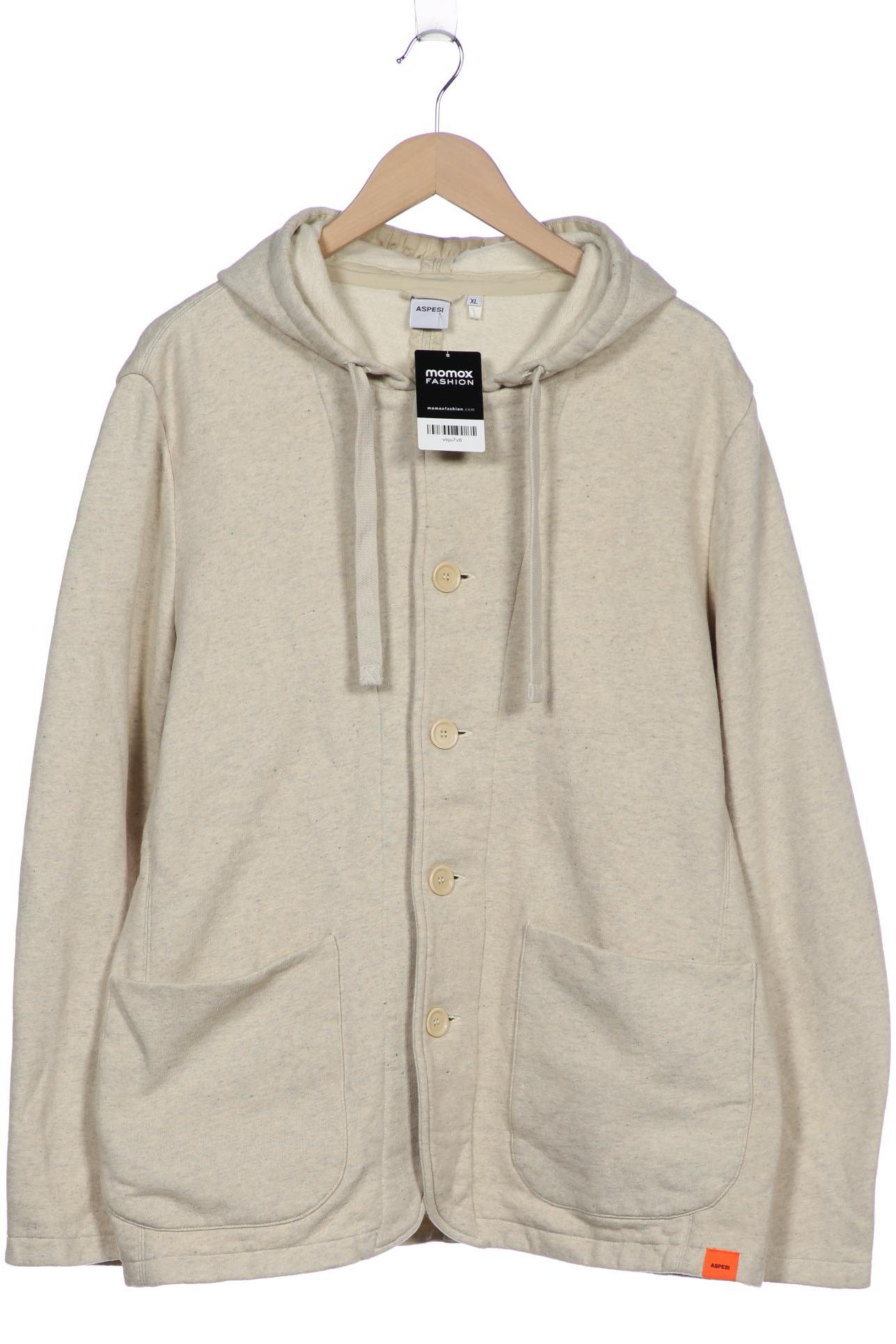 

ASPESI Herren Kapuzenpullover, cremeweiß