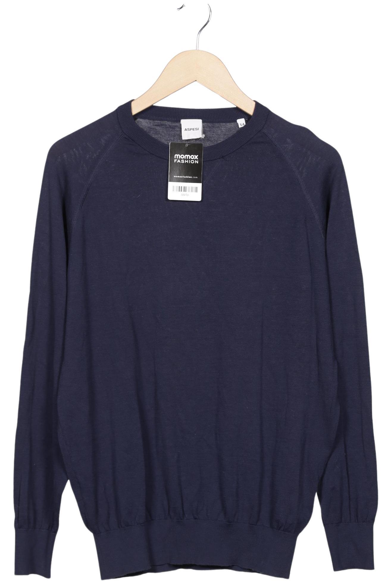 

Aspesi Herren Pullover, marineblau, Gr. 54