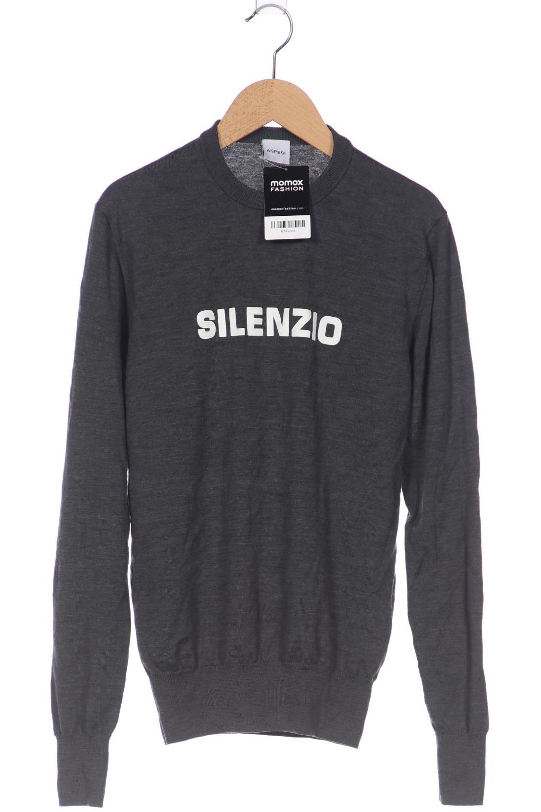 

Aspesi Herren Pullover, grau, Gr. 48