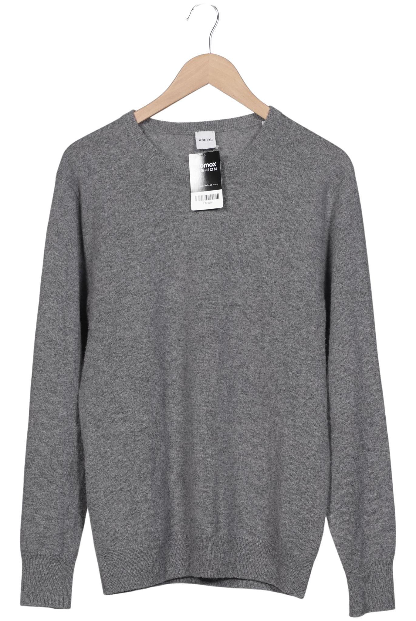 

Aspesi Herren Pullover, grau, Gr. 50