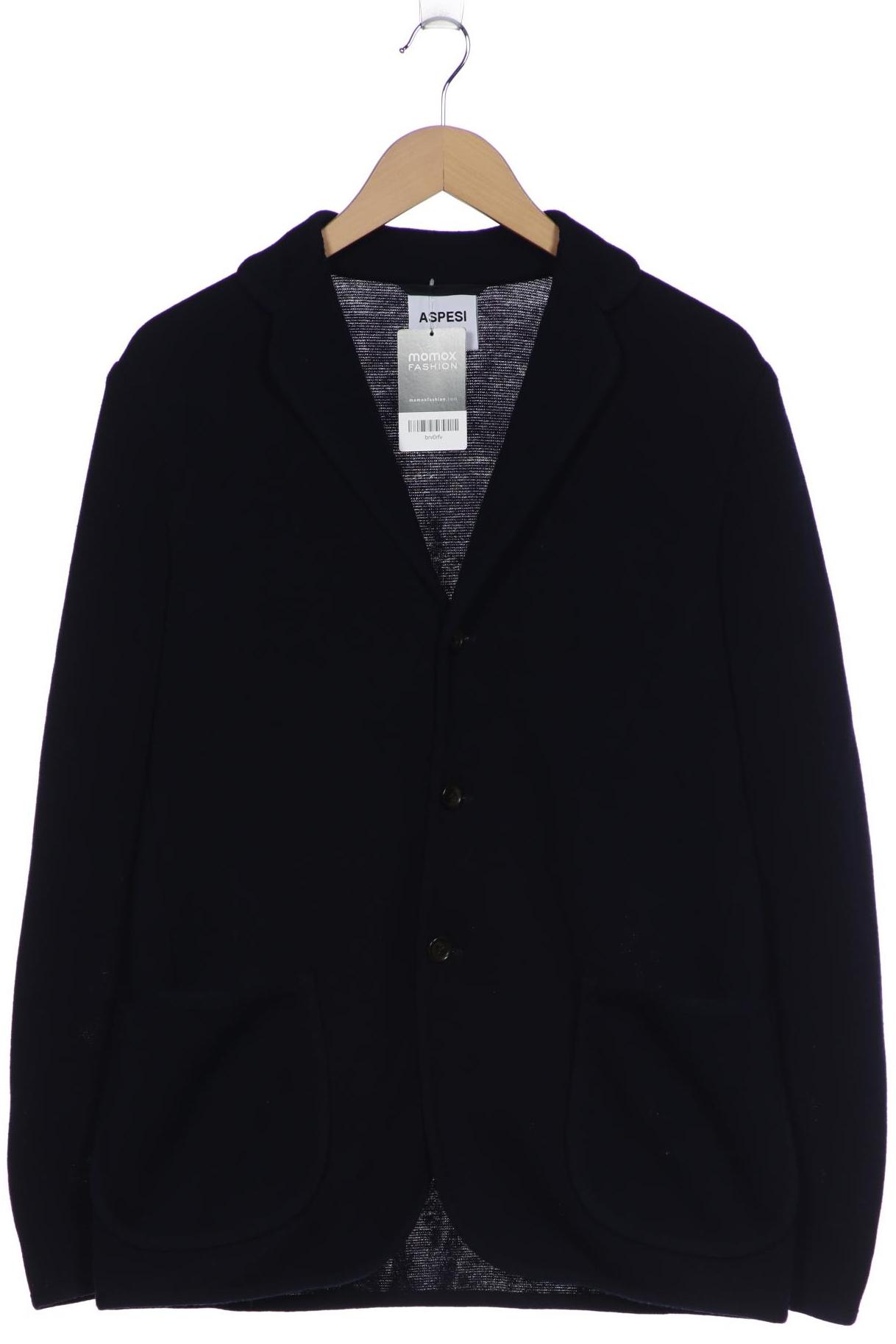 

Aspesi Herren Strickjacke, marineblau, Gr. 54