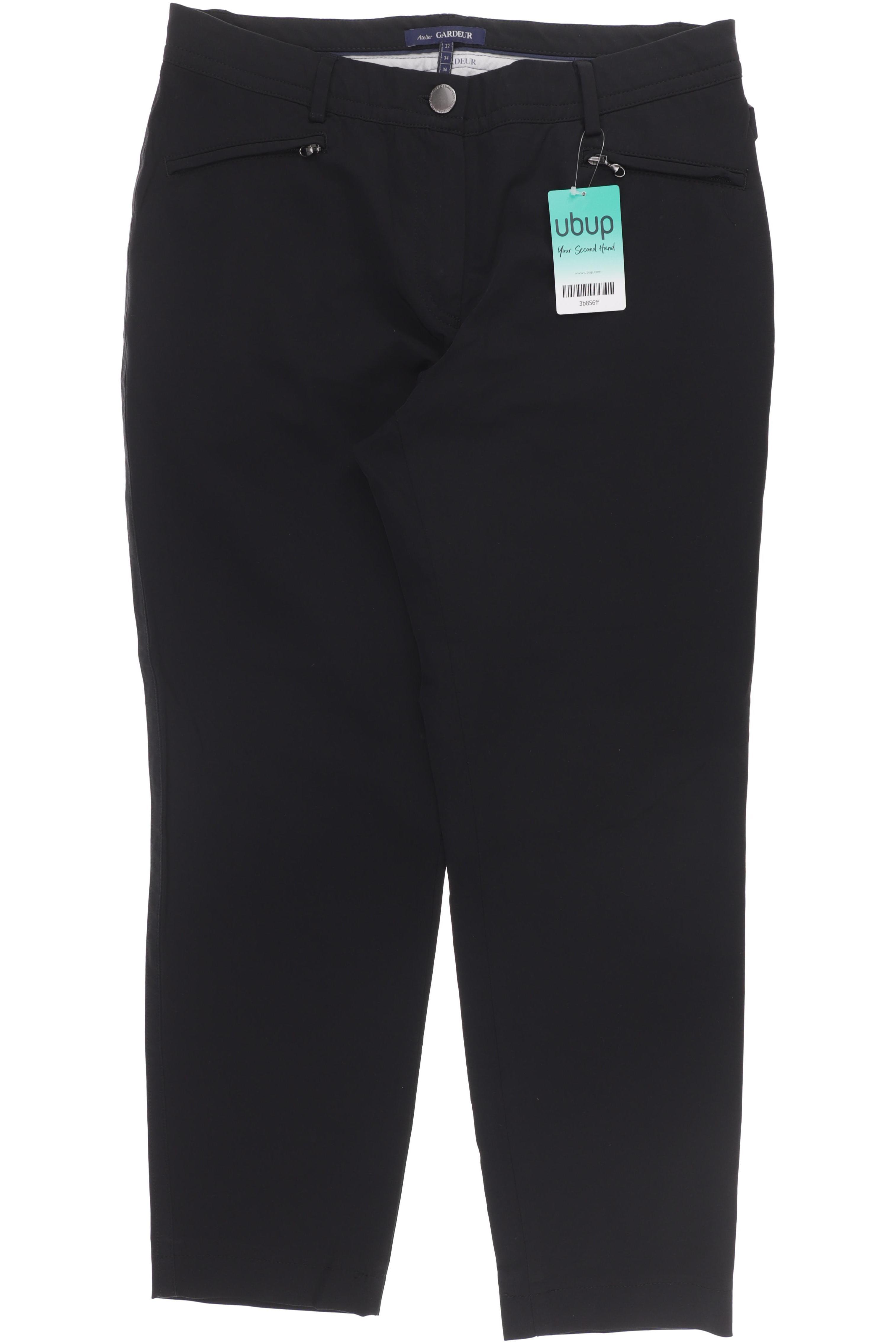 

Atelier Gardeur Damen Stoffhose, schwarz, Gr. 40