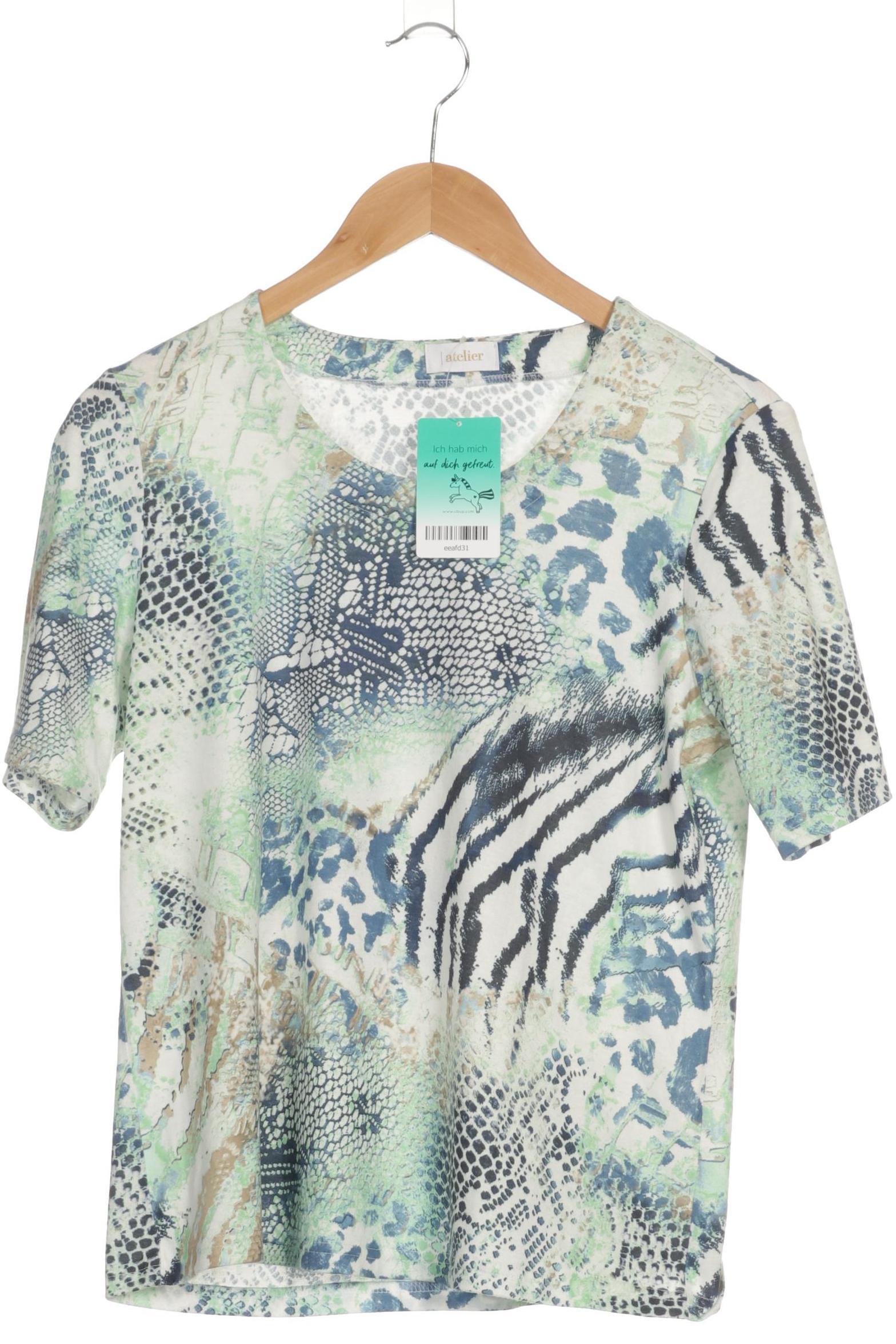 

Atelier Gardeur Damen T-Shirt, türkis, Gr.