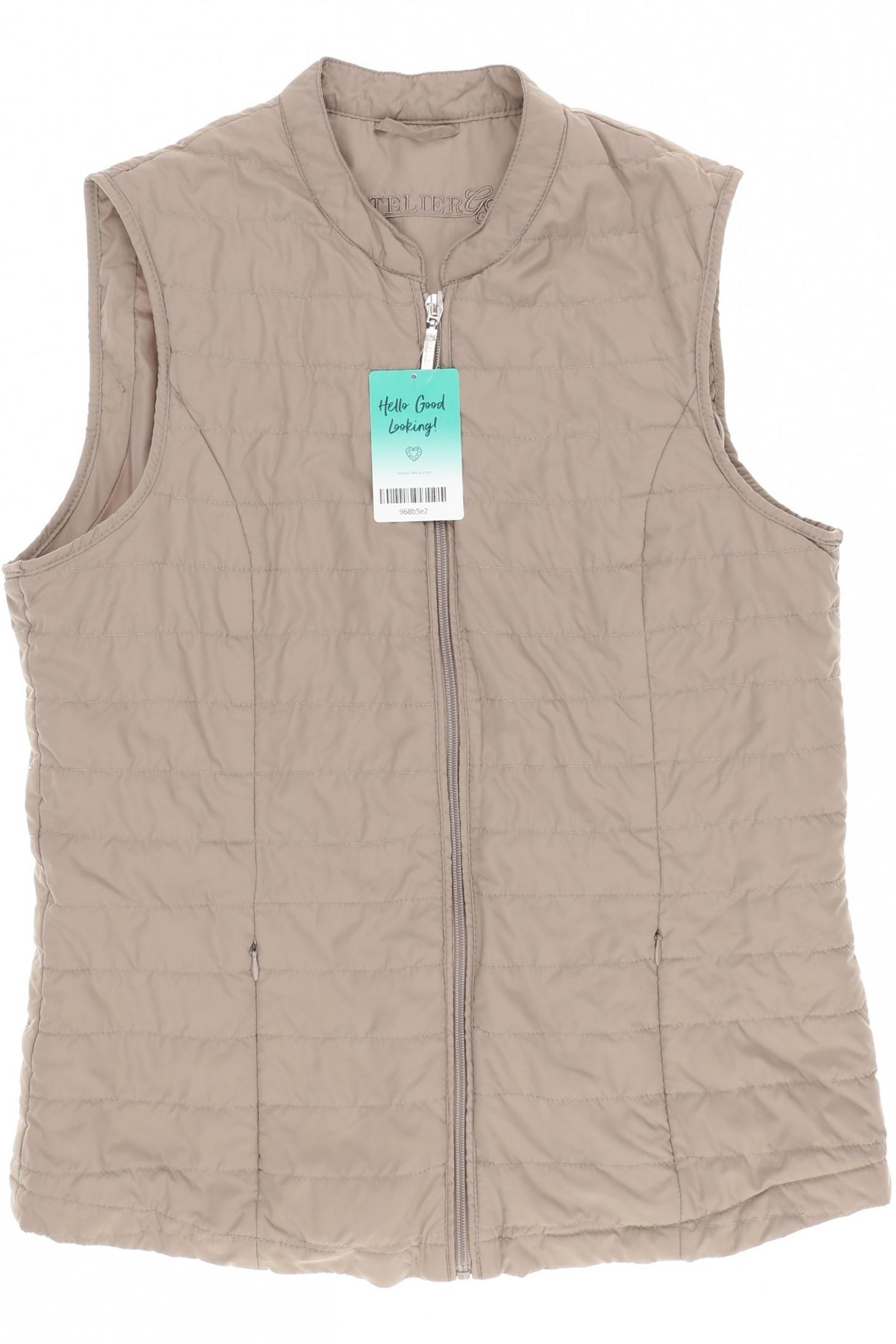 

Atelier Gardeur Damen Weste, beige, Gr. 38