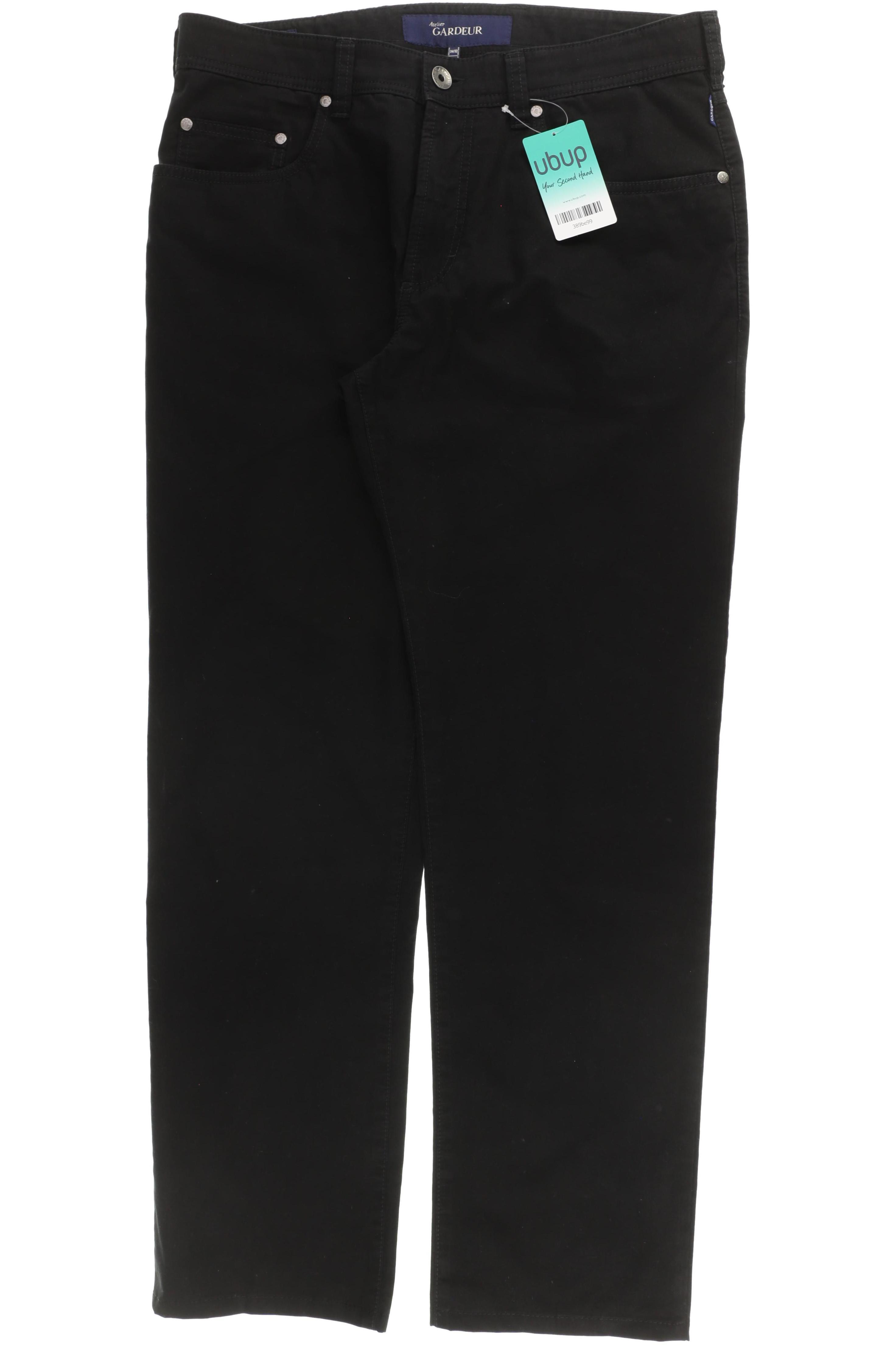 

Atelier Gardeur Herren Stoffhose, schwarz, Gr. 34