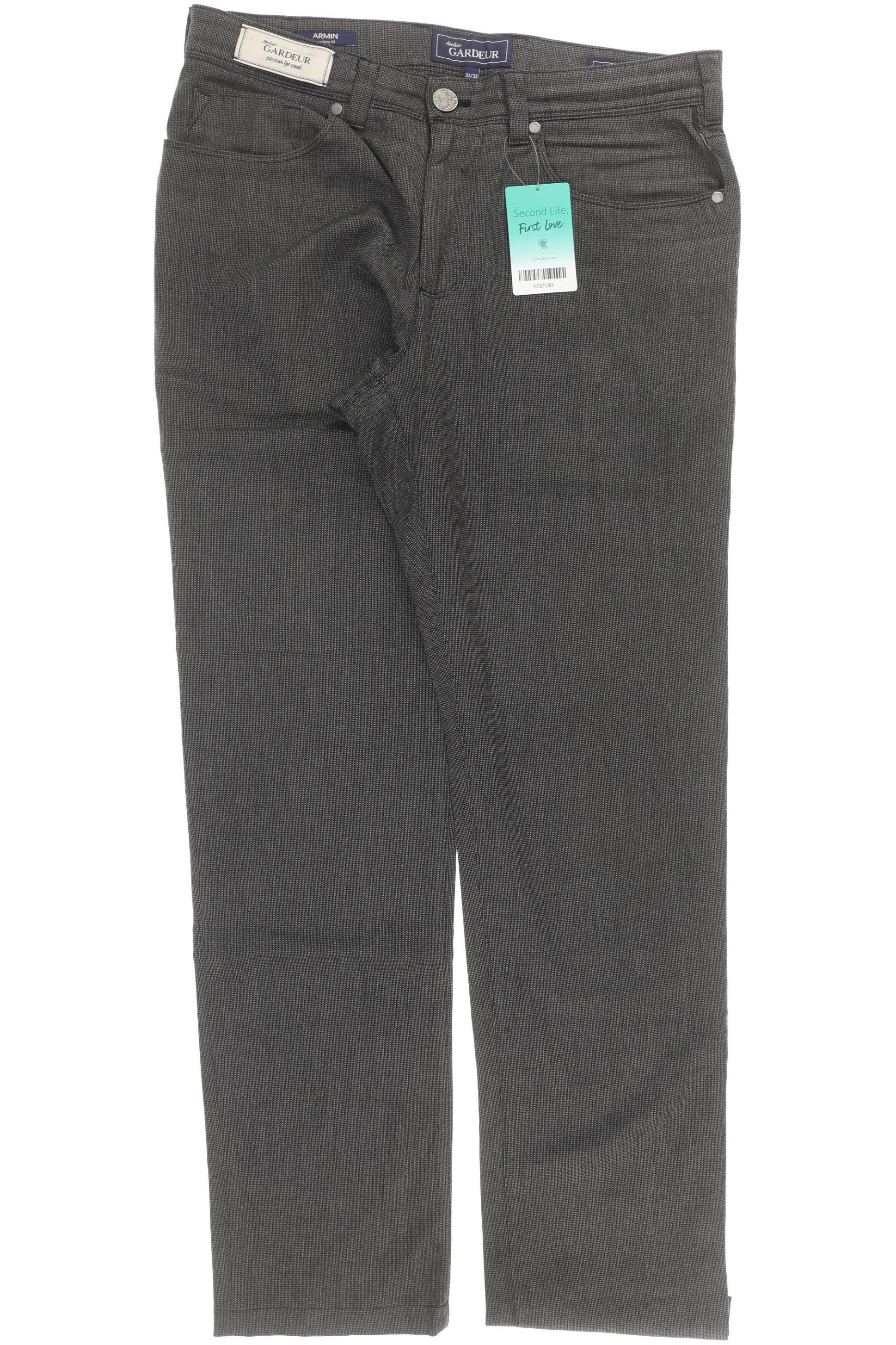 

Atelier Gardeur Herren Stoffhose, grau, Gr. 33