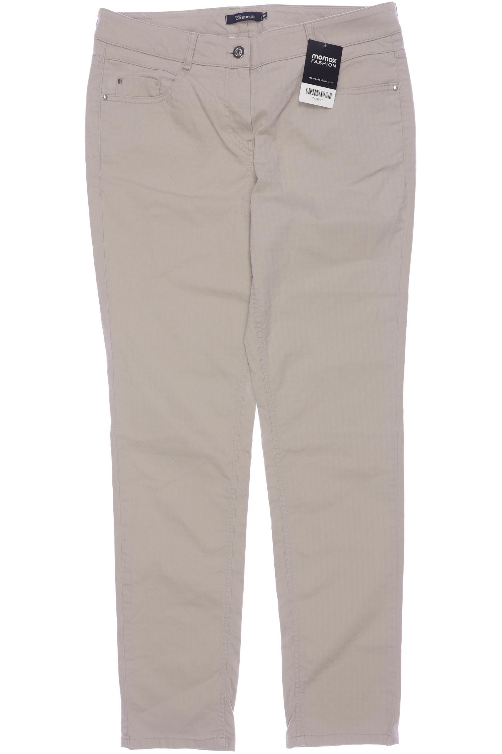 

Atelier Gardeur Damen Stoffhose, beige, Gr. 40
