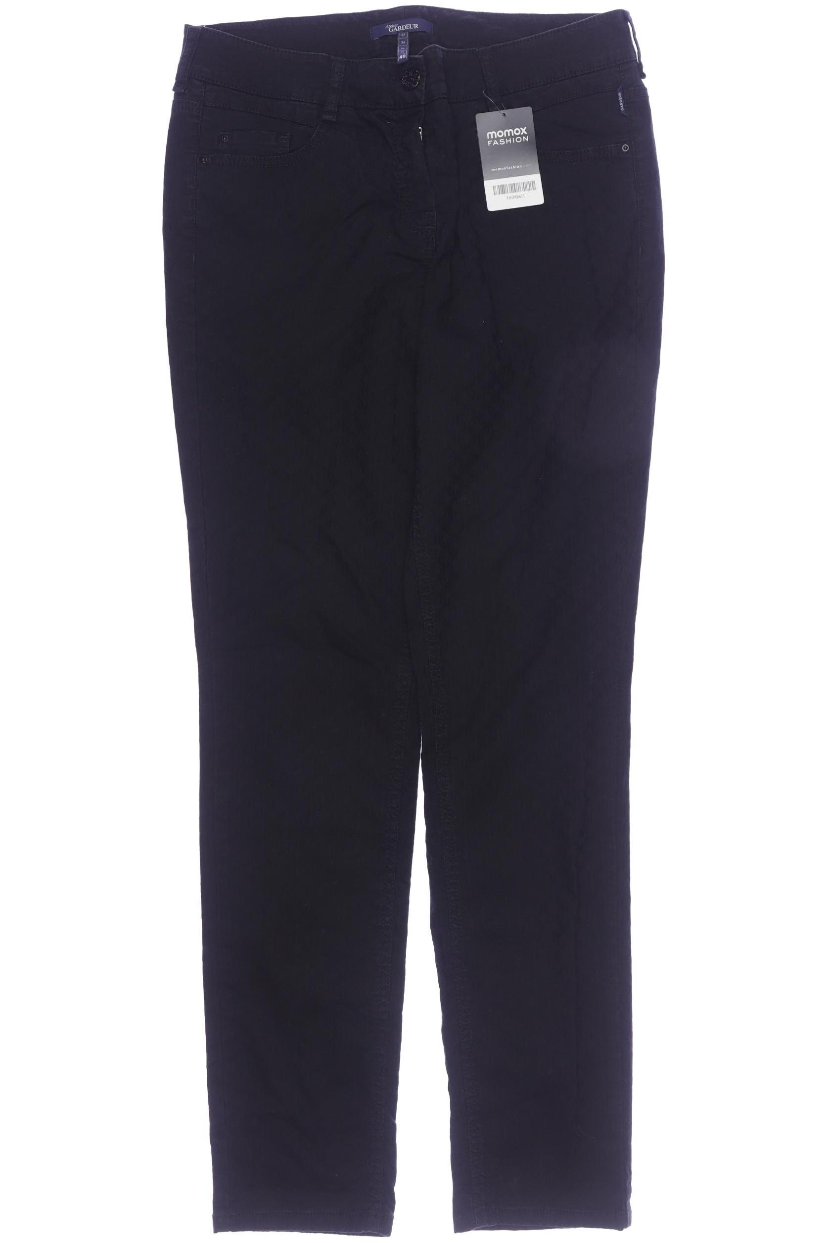 

Atelier Gardeur Damen Stoffhose, schwarz, Gr. 40